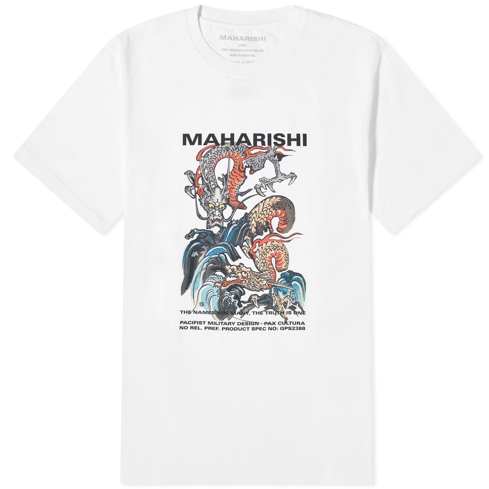 maharishi dragon t shirt