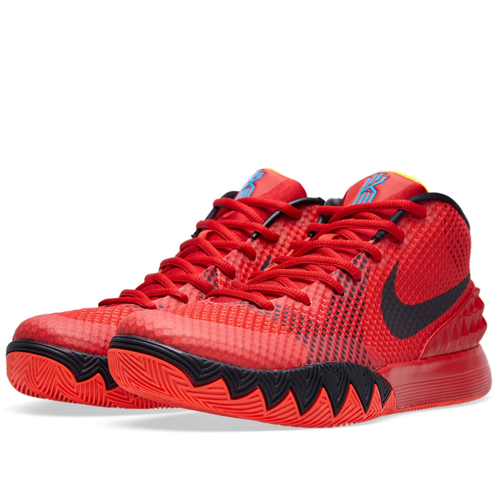 kyrie 1 black and red