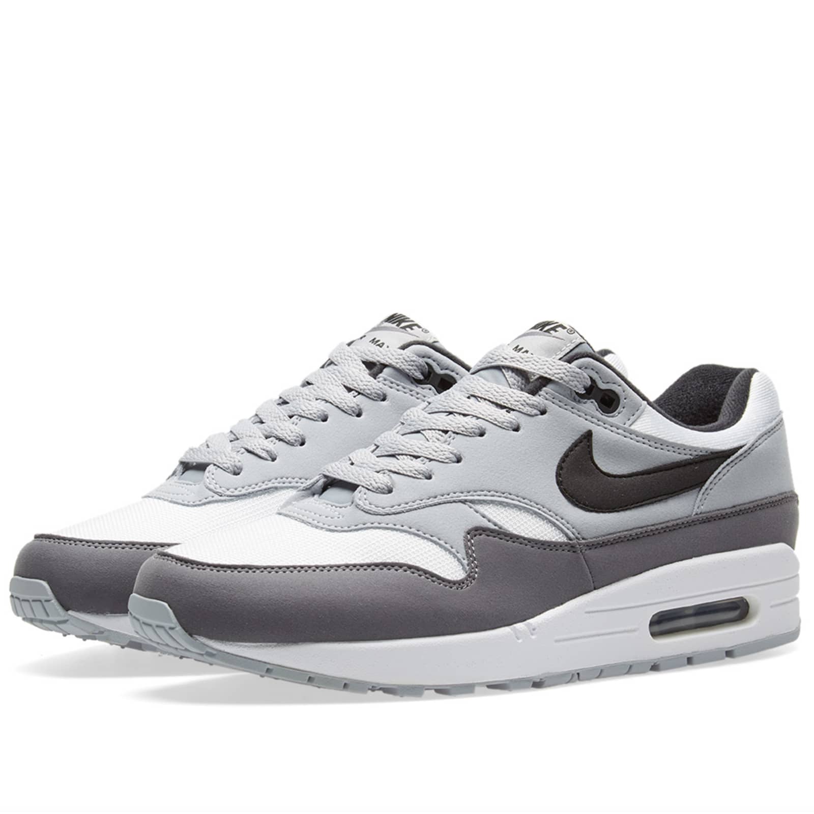nike air max 1 white black wolf grey