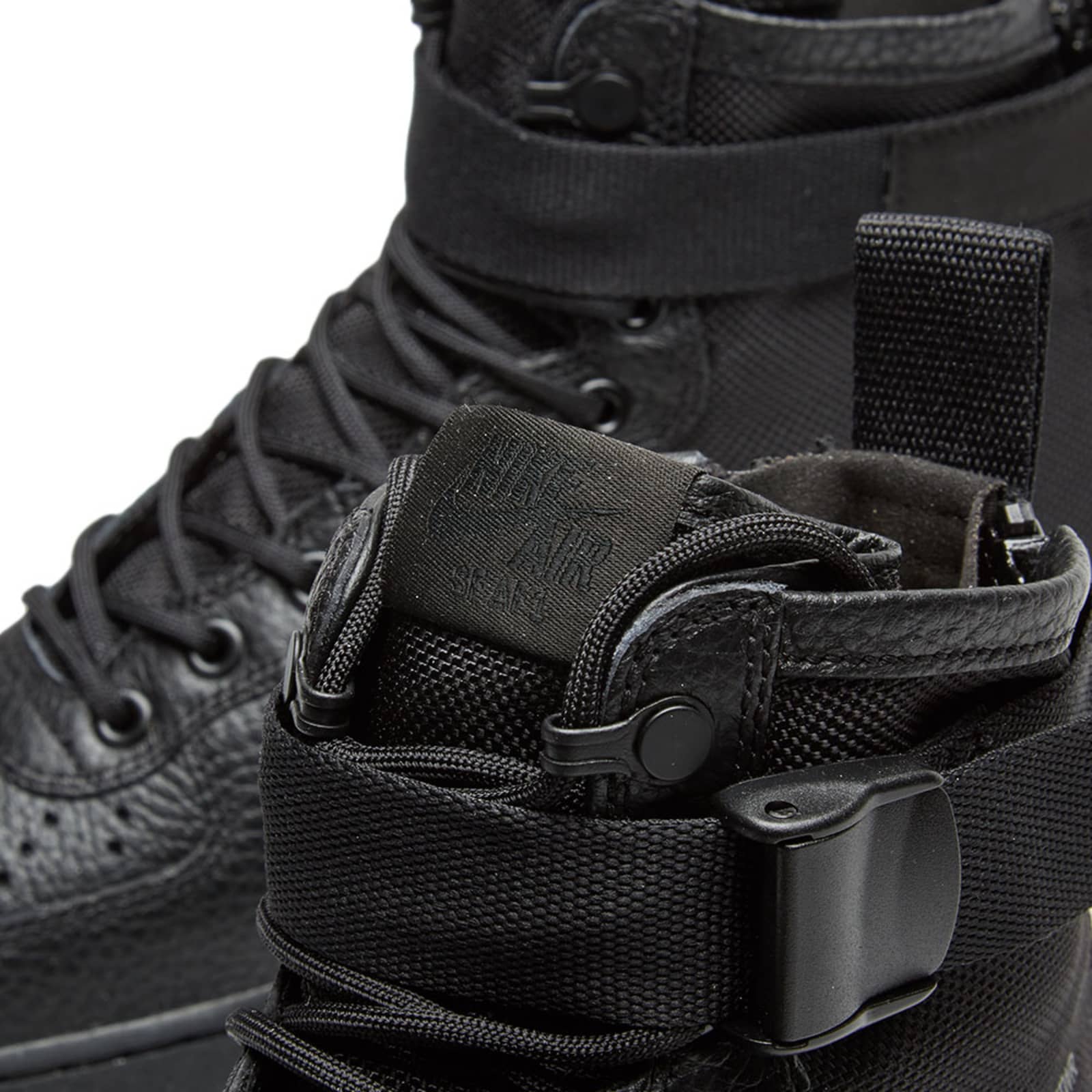 nike sf air force 1 mid black