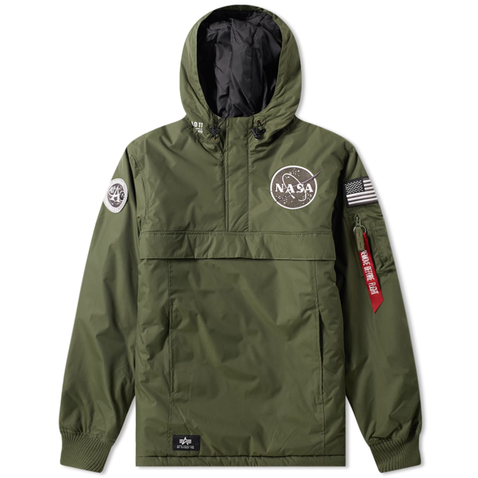 Alpha Industries NASA Anorak - Dark Green