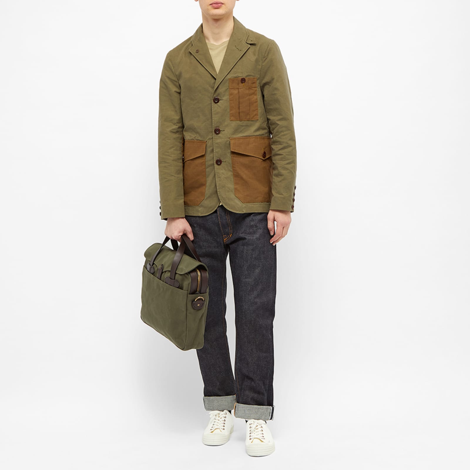Filson Original Briefcase Otter Green END.