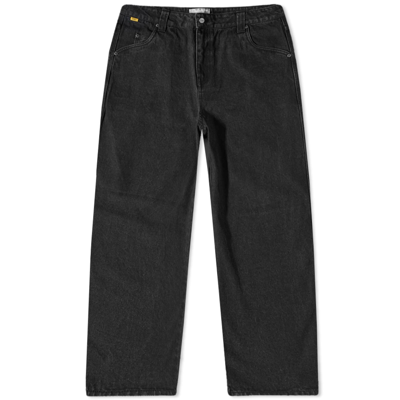 Dime Baggy Denim Pants Washed Black END BE 