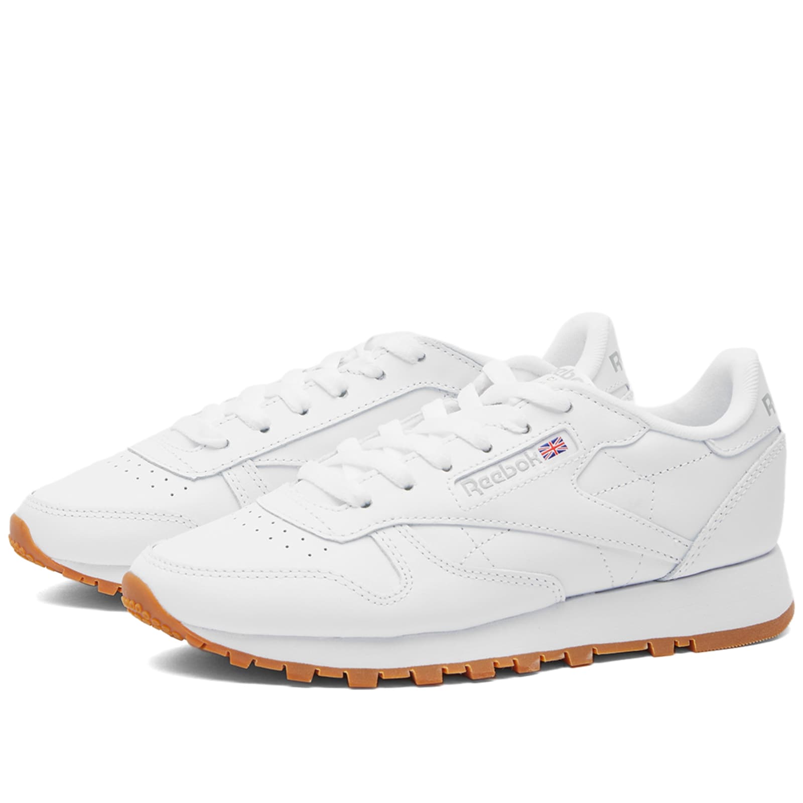 Reebok Classic Leather White, Grey & Gum END.