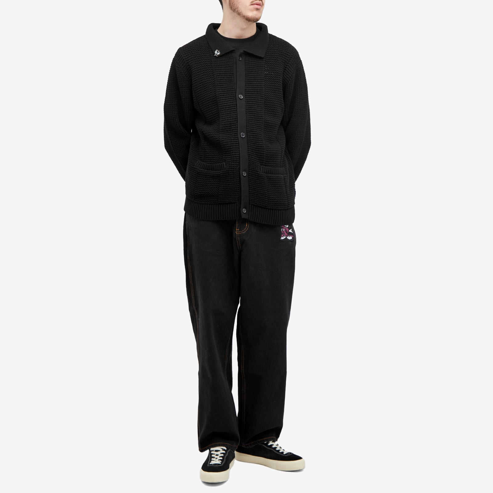 Butter Goods x Disney Fantasia Baggy Denim Jeans Washed Black END.