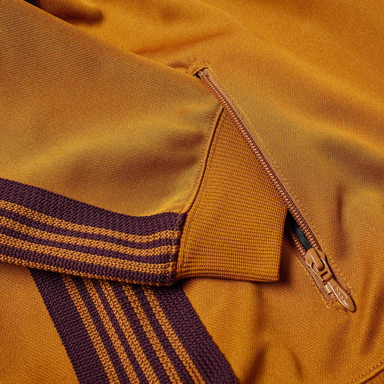 Needles Poly Smooth Track Jacket Mustard END.