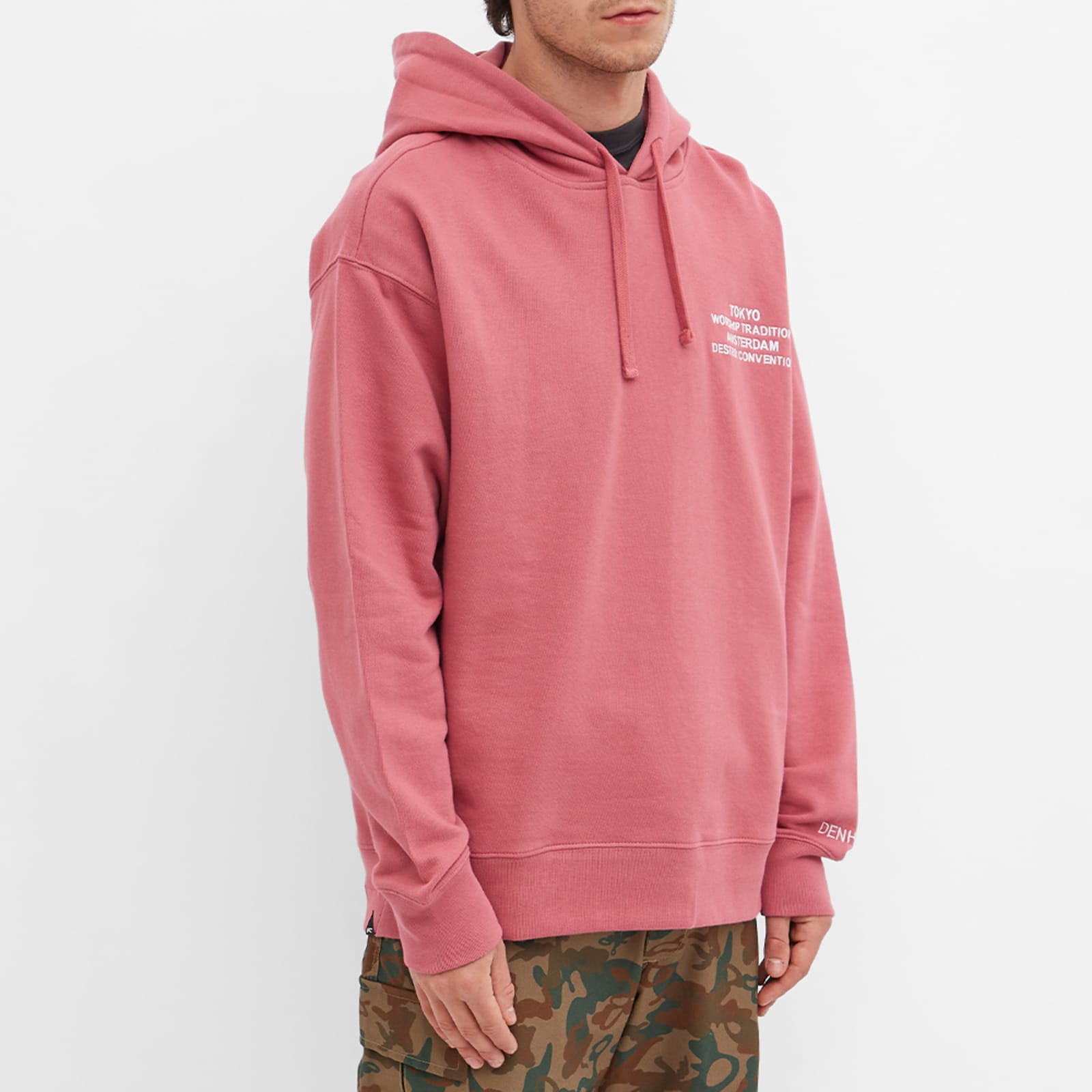 Denham Sato Tokyo Amsterdam Hoodie - Rose