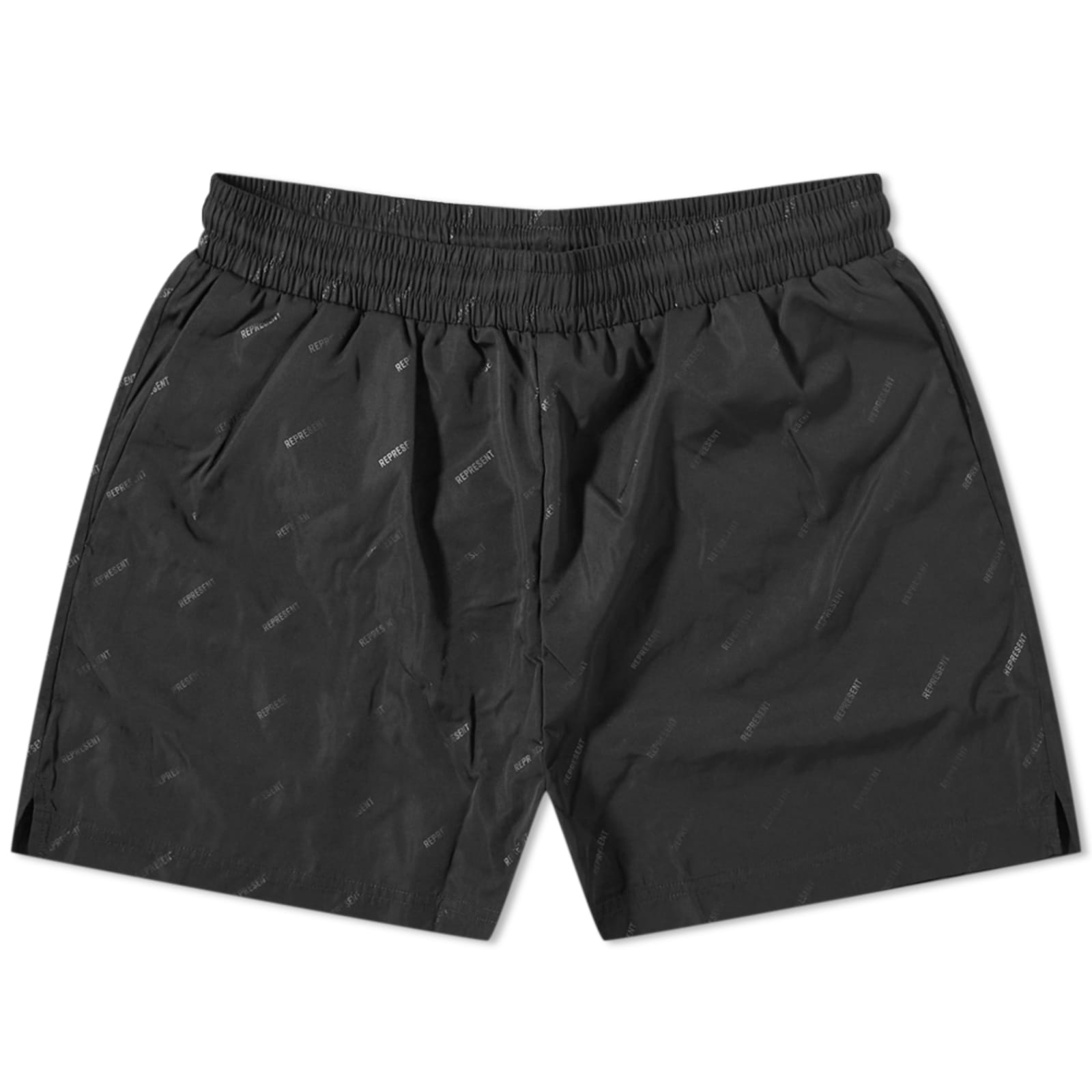 Represent Swim Shorts - Black