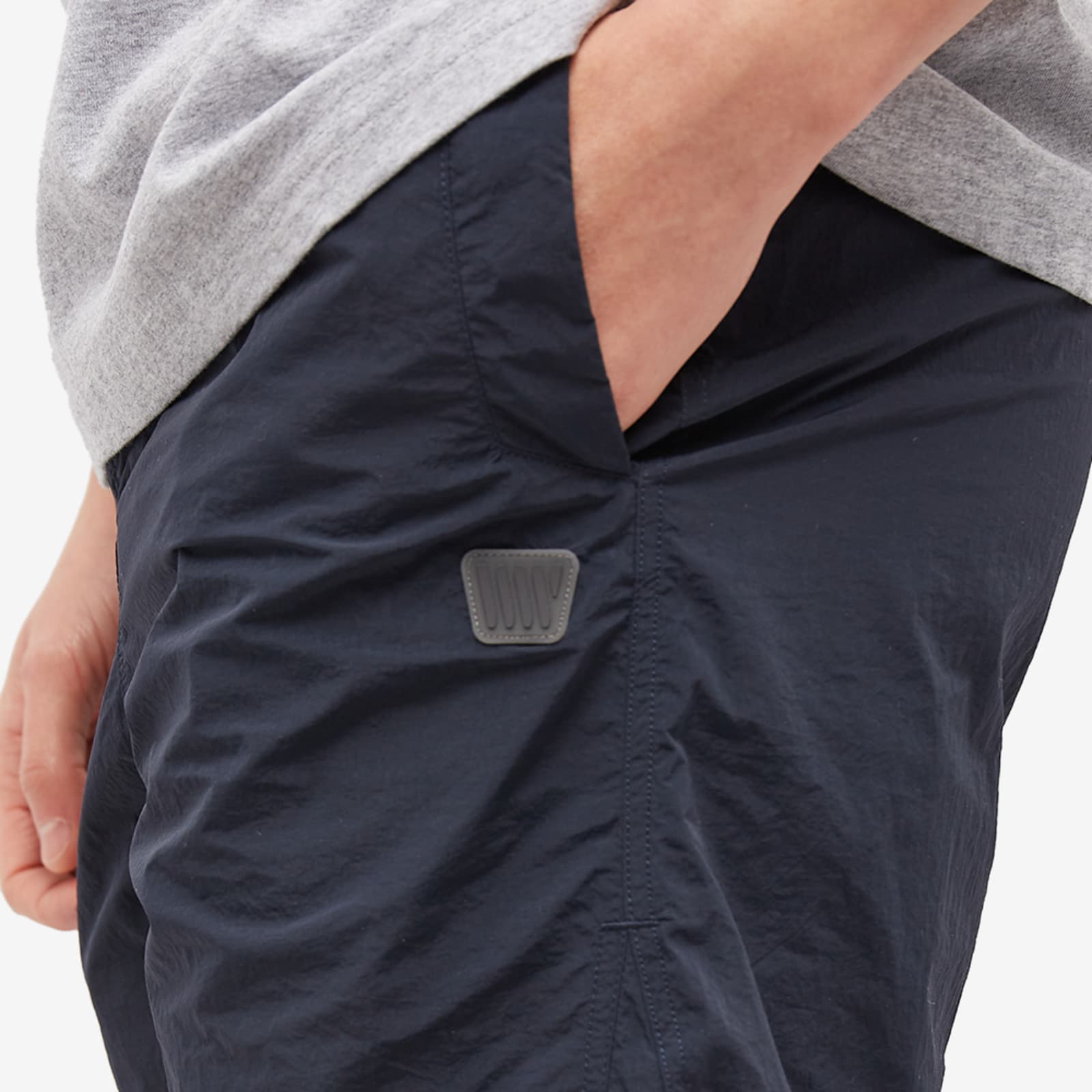 Wood Wood Ollie Nylon Shorts Navy END.