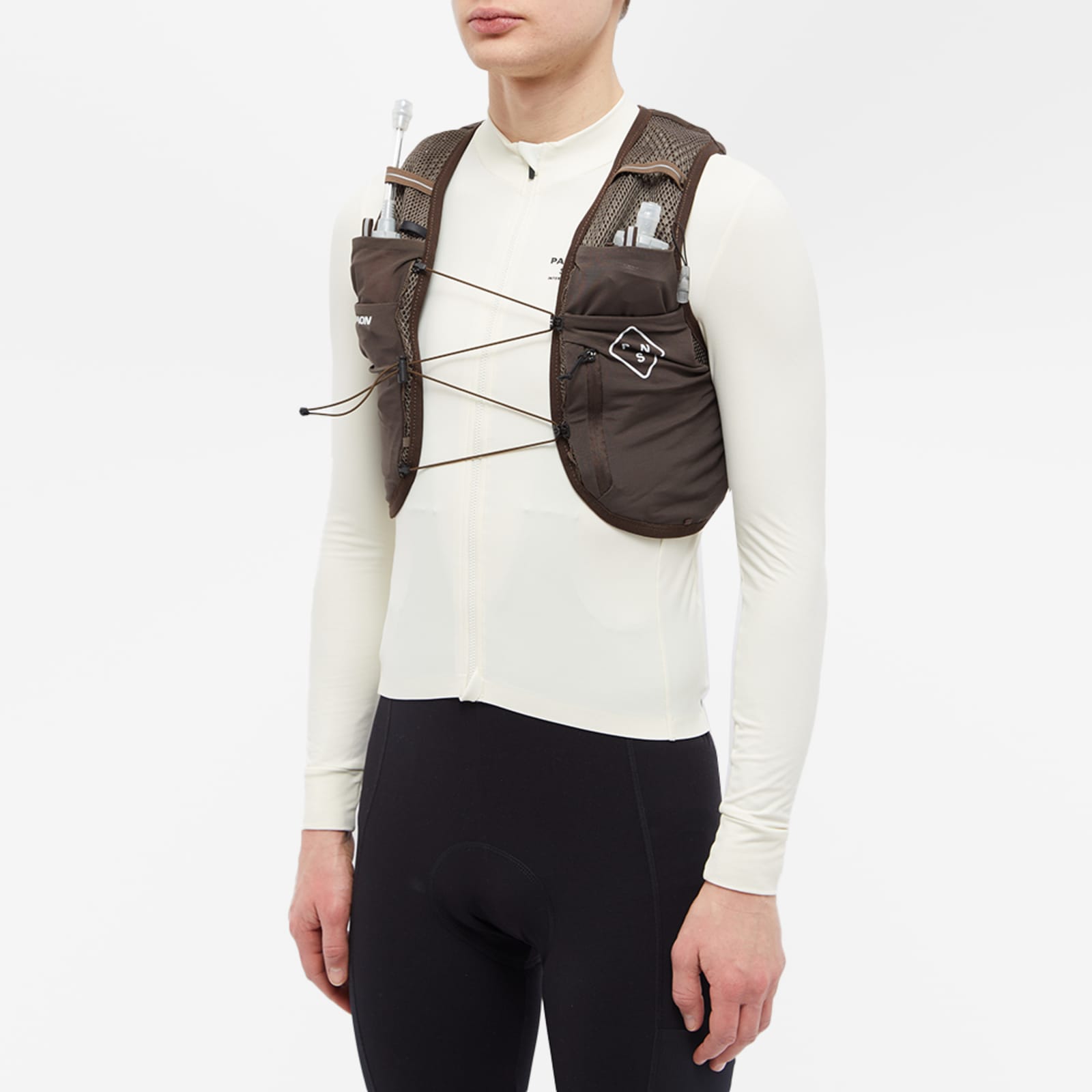 Pas Normal Studios x Salomon Active Skin 8 Hydration Vest Black Coffee END.