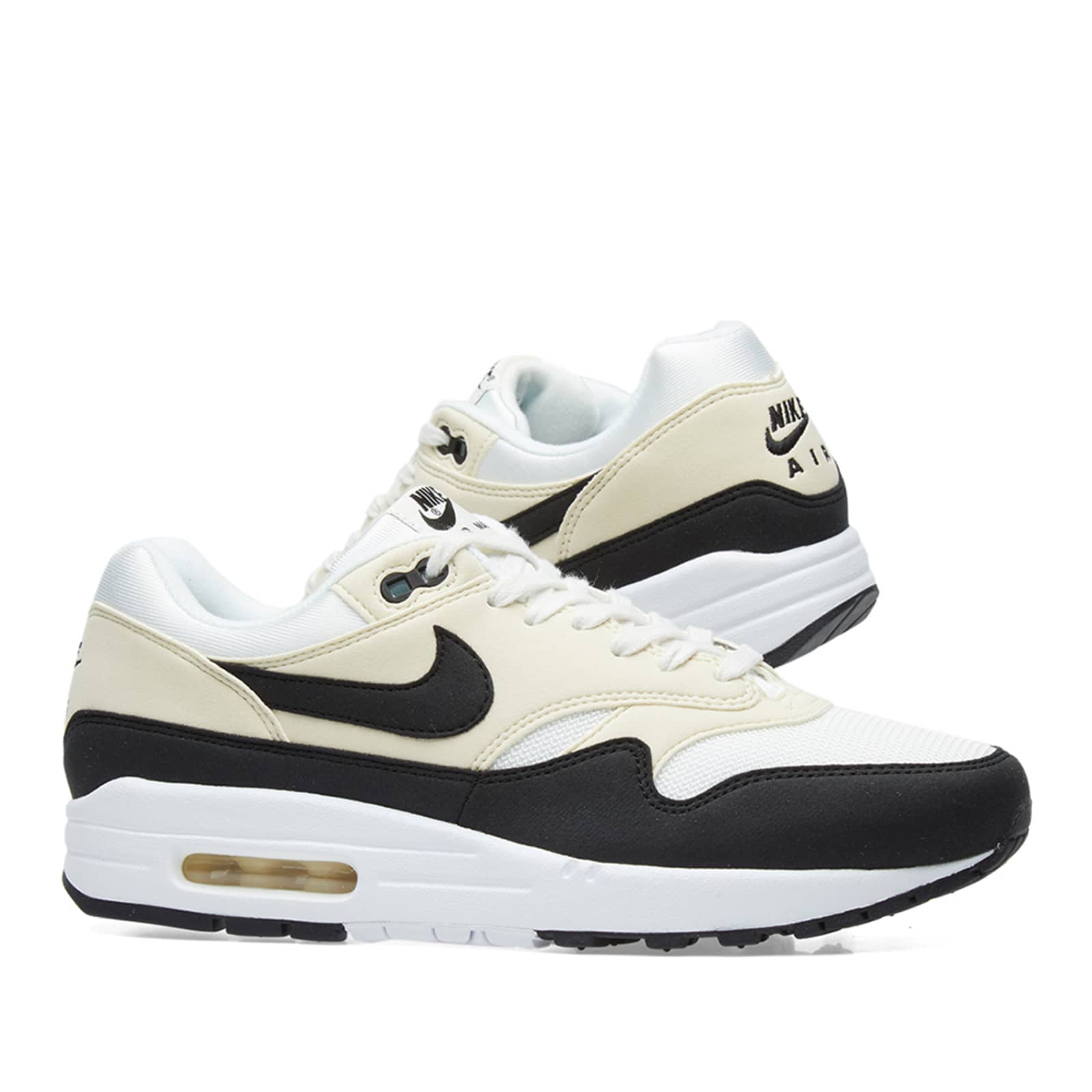 nike air max 1 sail black fossil