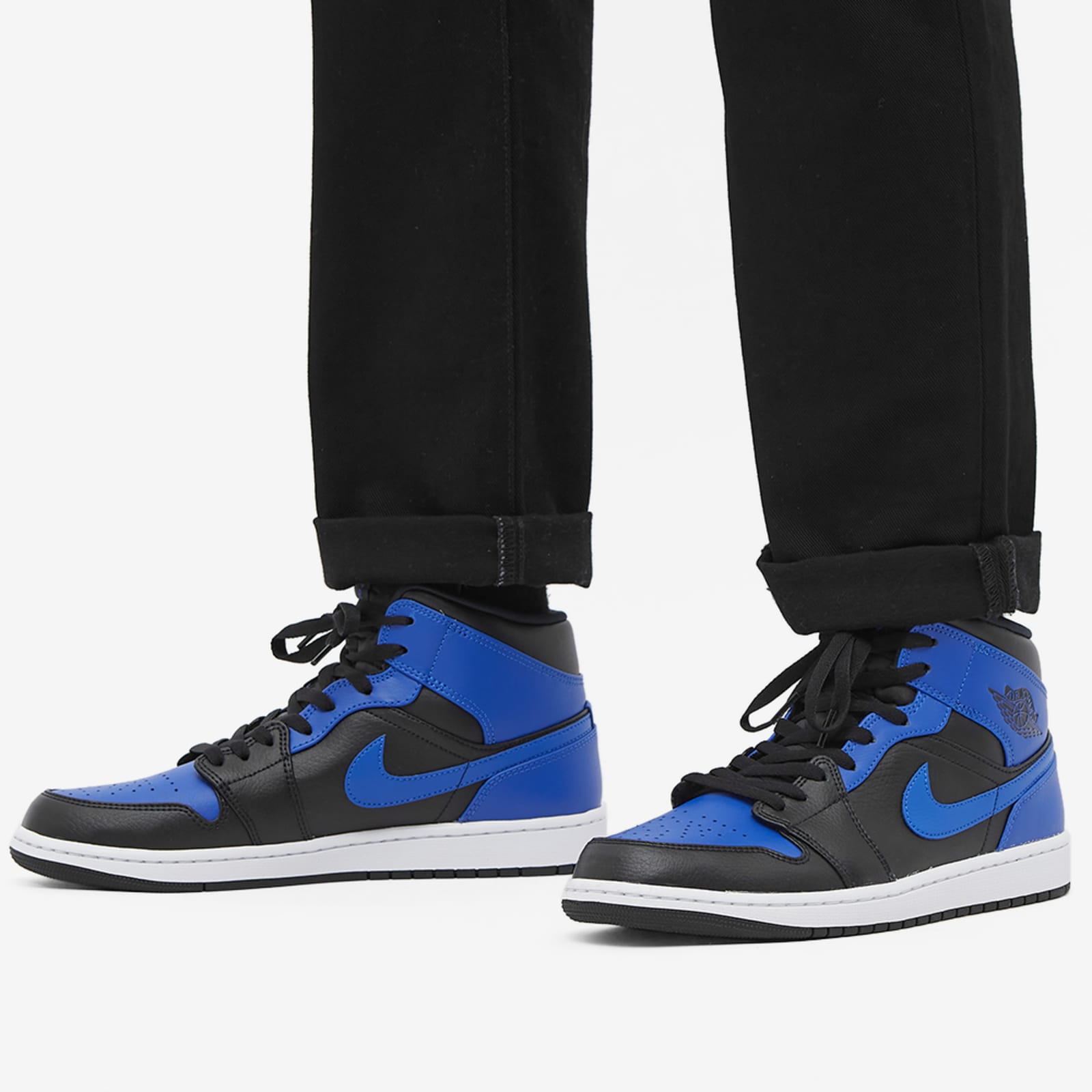 jordan 1 mid black royal