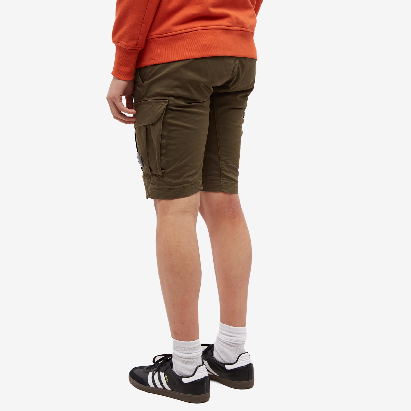 Stretch Sateen Cargo Lens Shorts 600082455bge main image 1