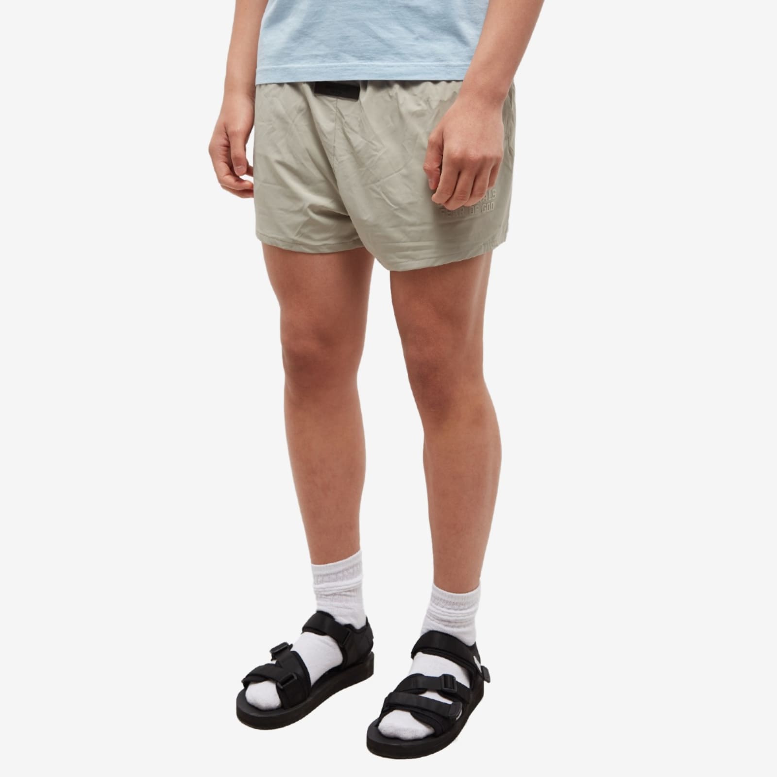 Fear of God Essentials Nylon Running Shorts Seal END.