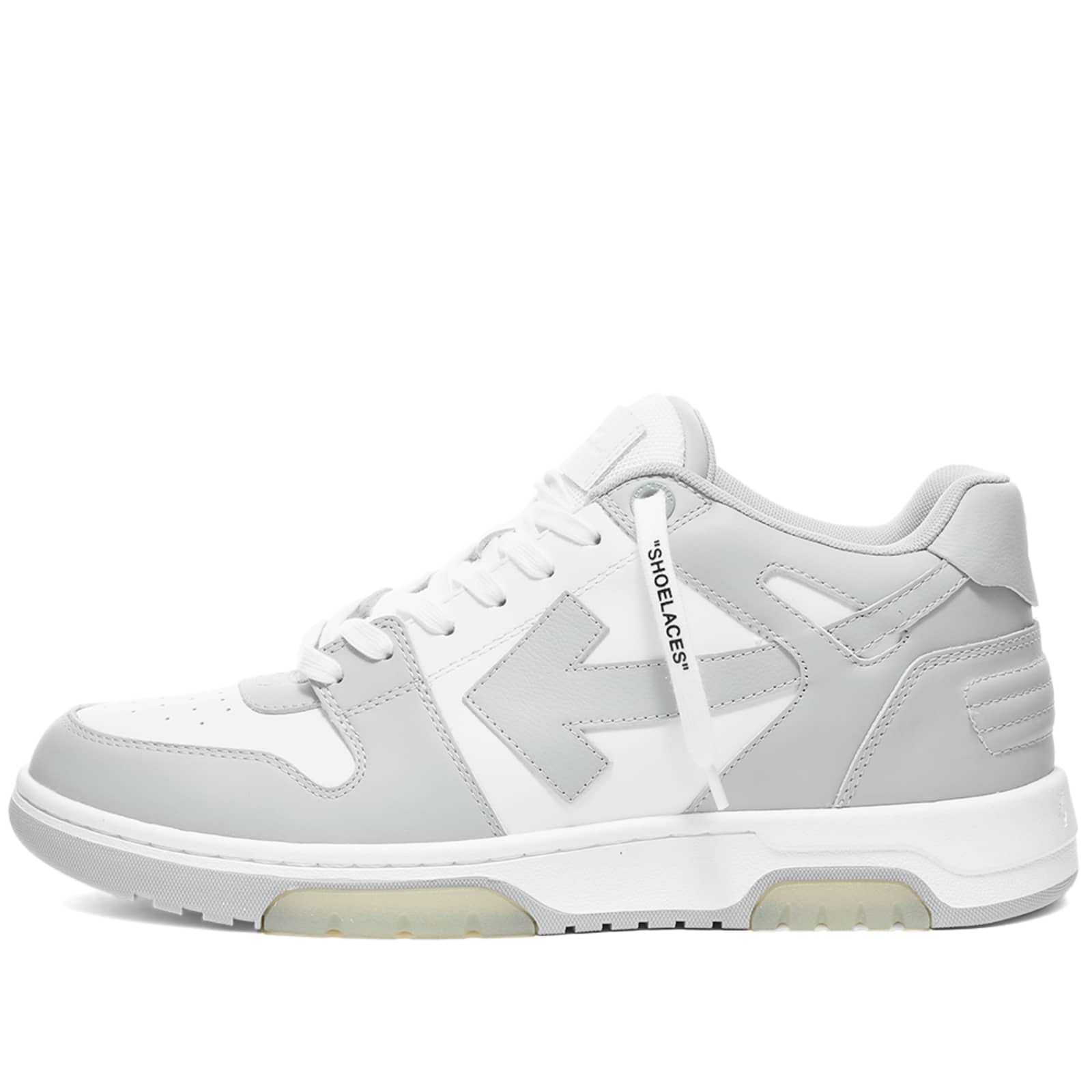 Off-White Out Of Office Sneaker - White Grey