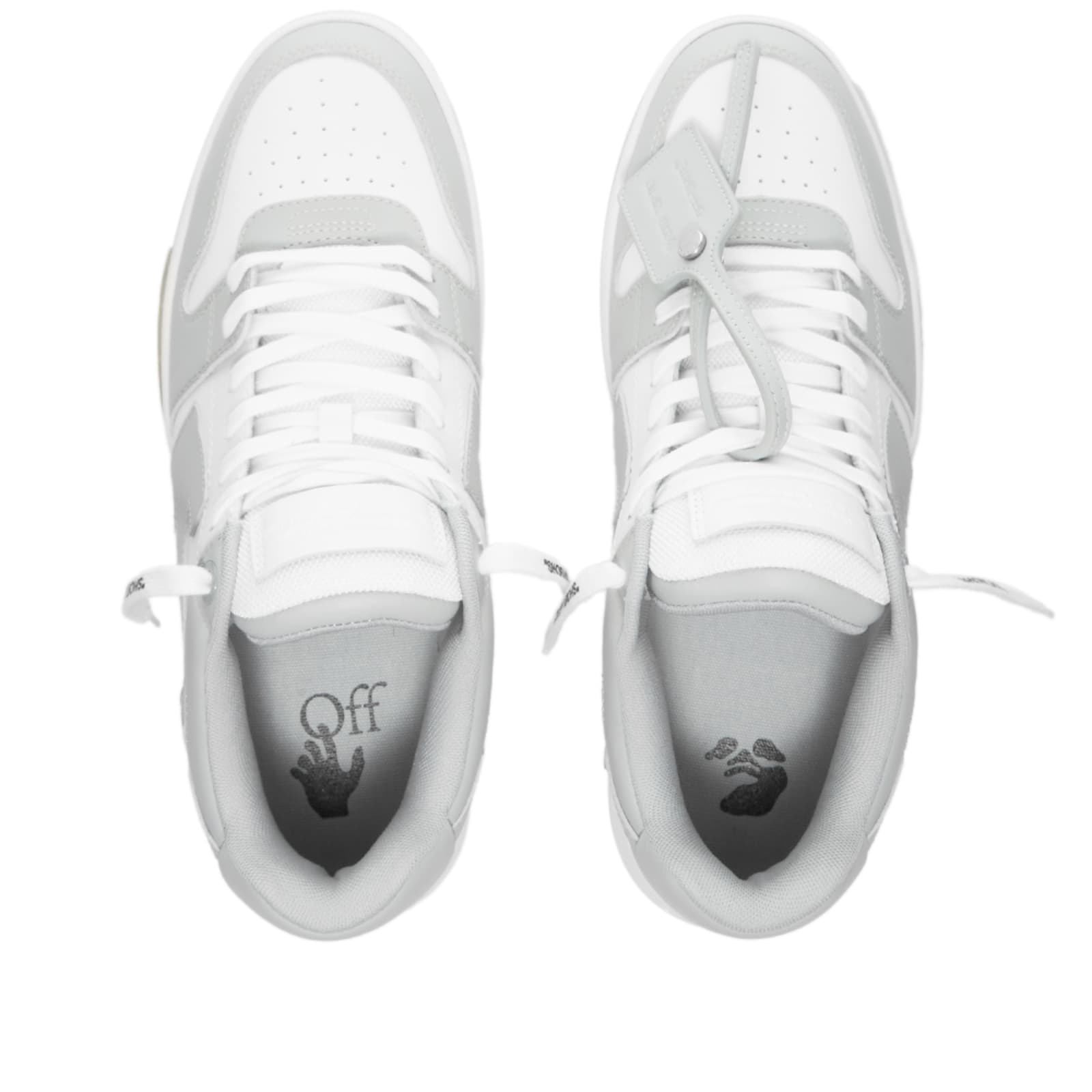 Off-White Out Of Office Sneaker - White Grey