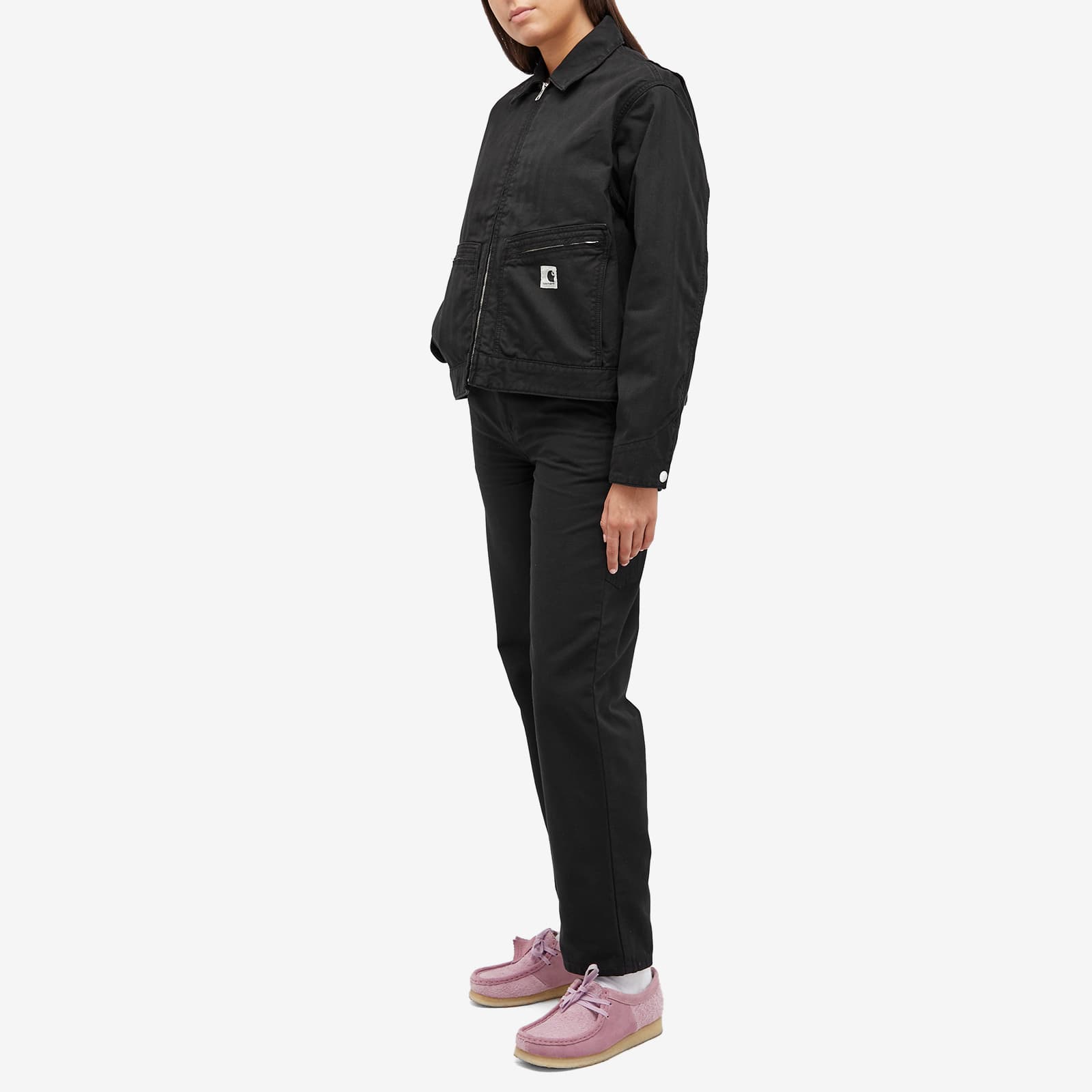 Carhartt WIP Pierce Straight Trousers - Black