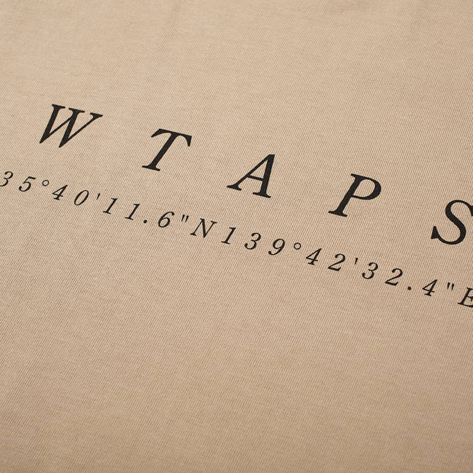 WTAPS System T-Shirt - Beige