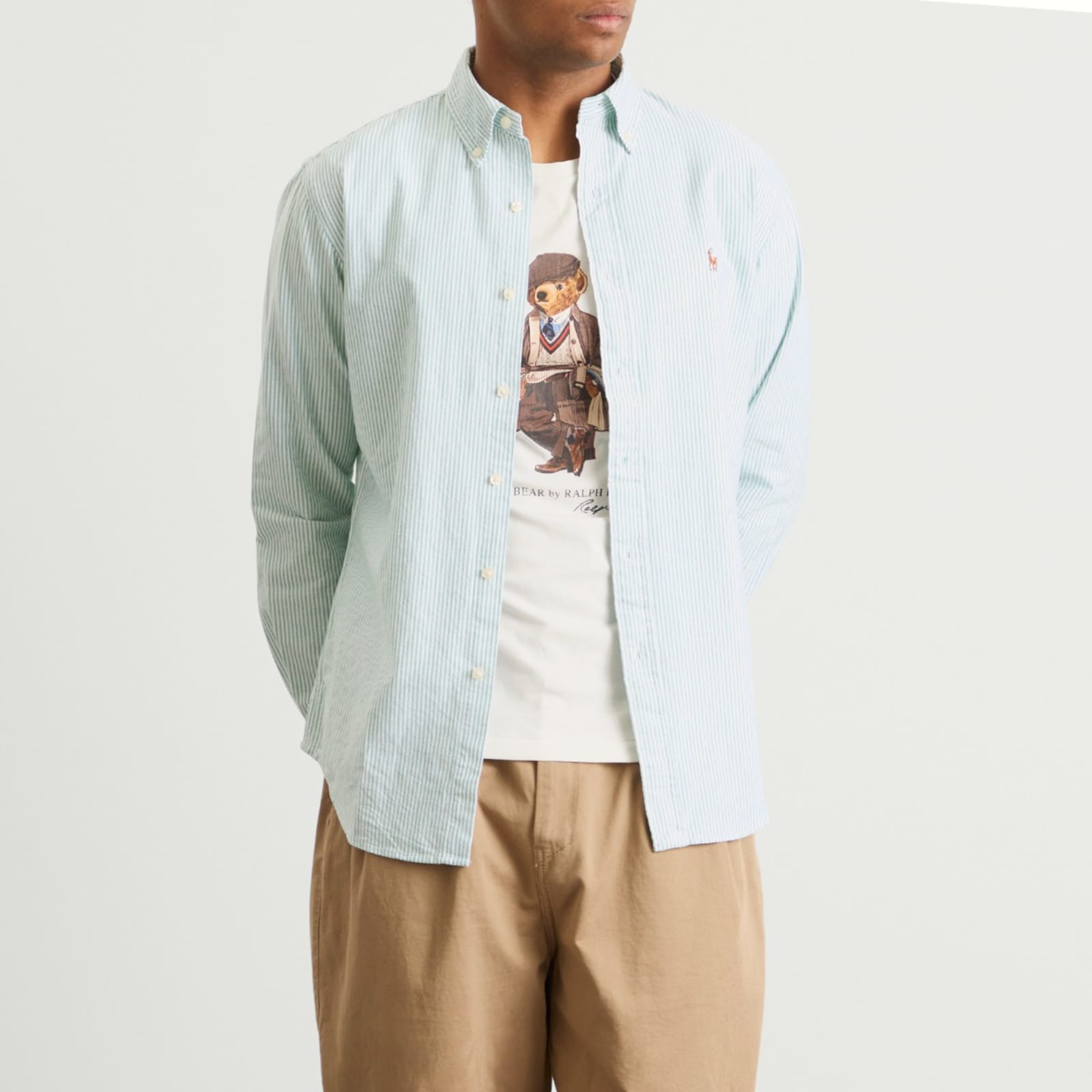 Polo Ralph Lauren Button Down Stripe Oxford Shirt