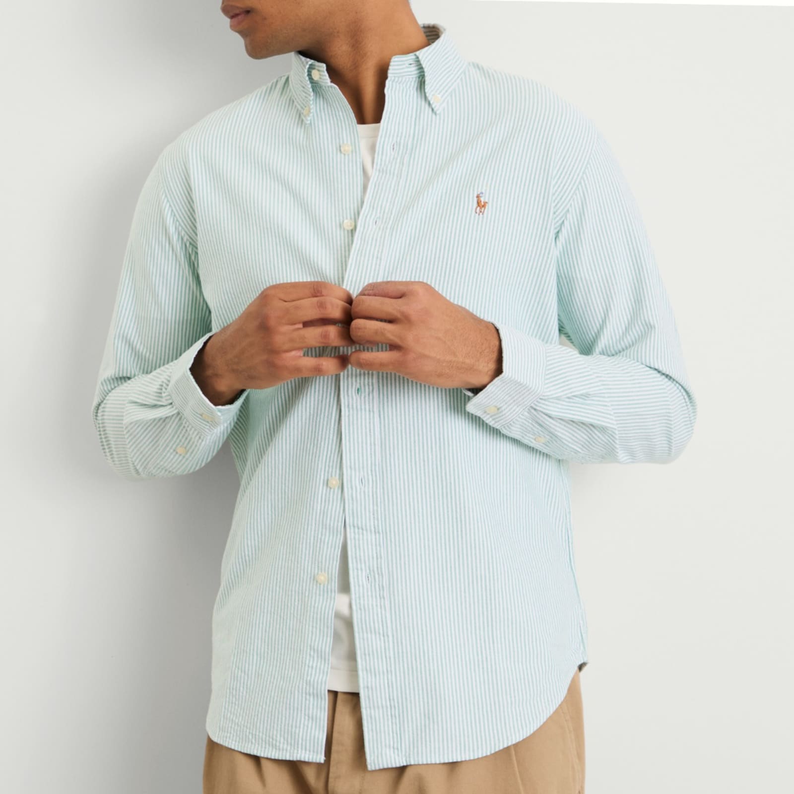 Polo Ralph Lauren Button Down Stripe Oxford Shirt