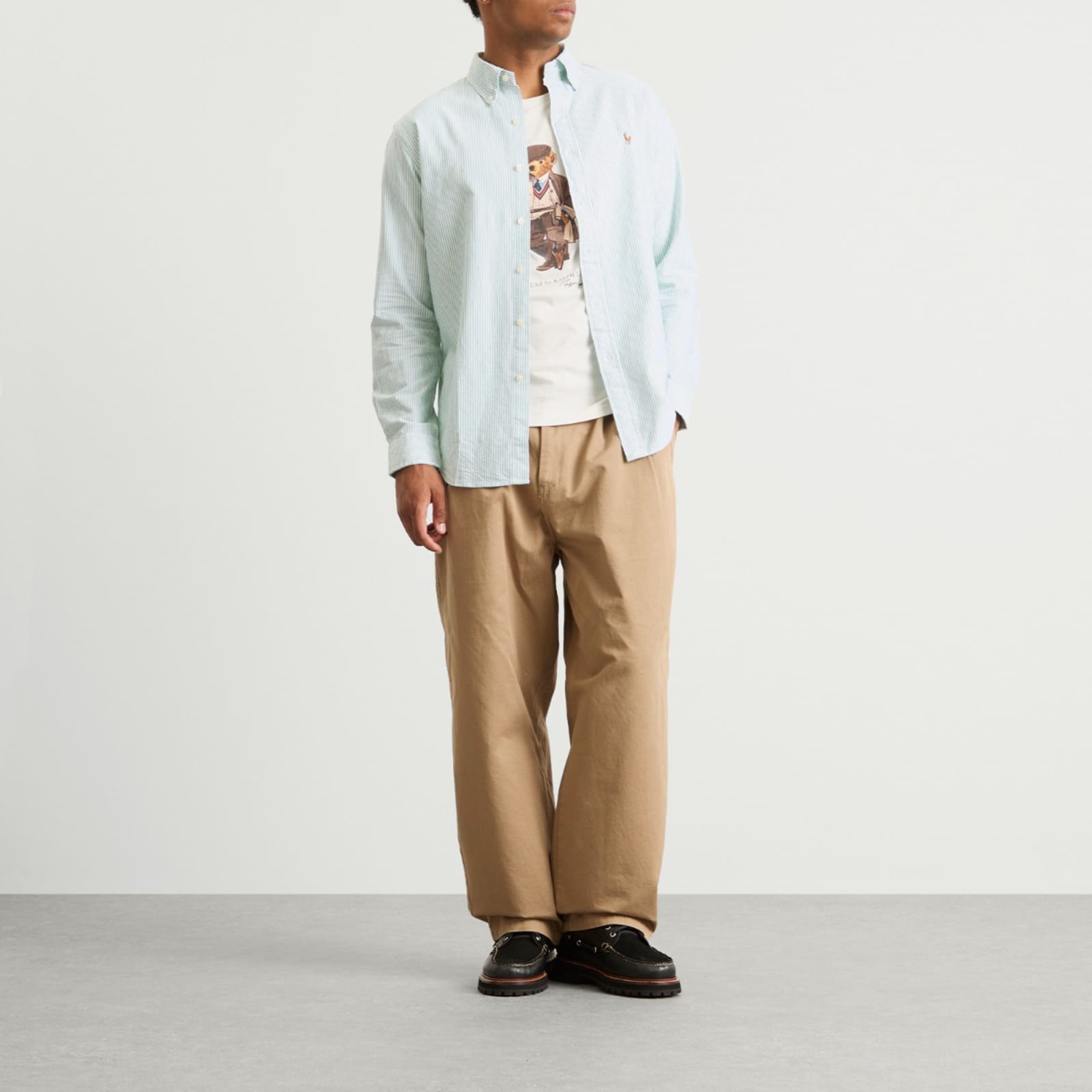 Polo Ralph Lauren Button Down Stripe Oxford Shirt