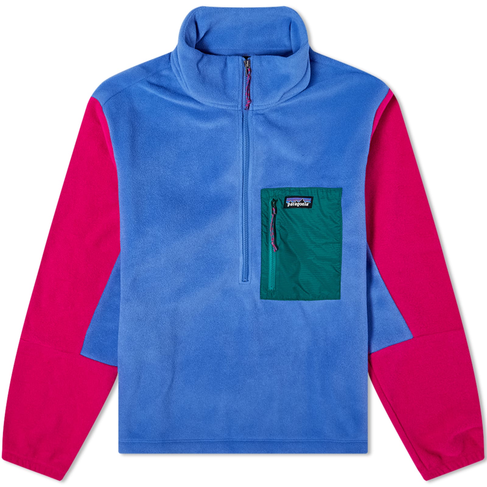Patagonia Microdini Half Zip Pullover Float Blue END.
