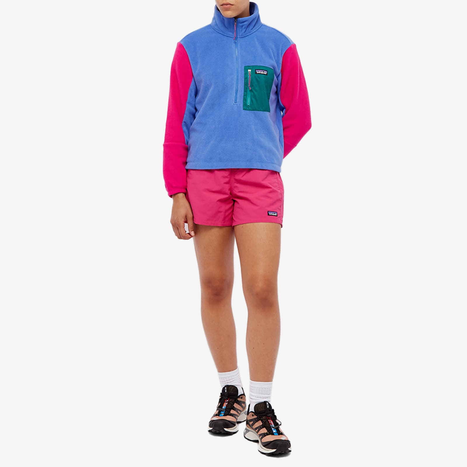 Patagonia Microdini Half Zip Pullover Float Blue END.