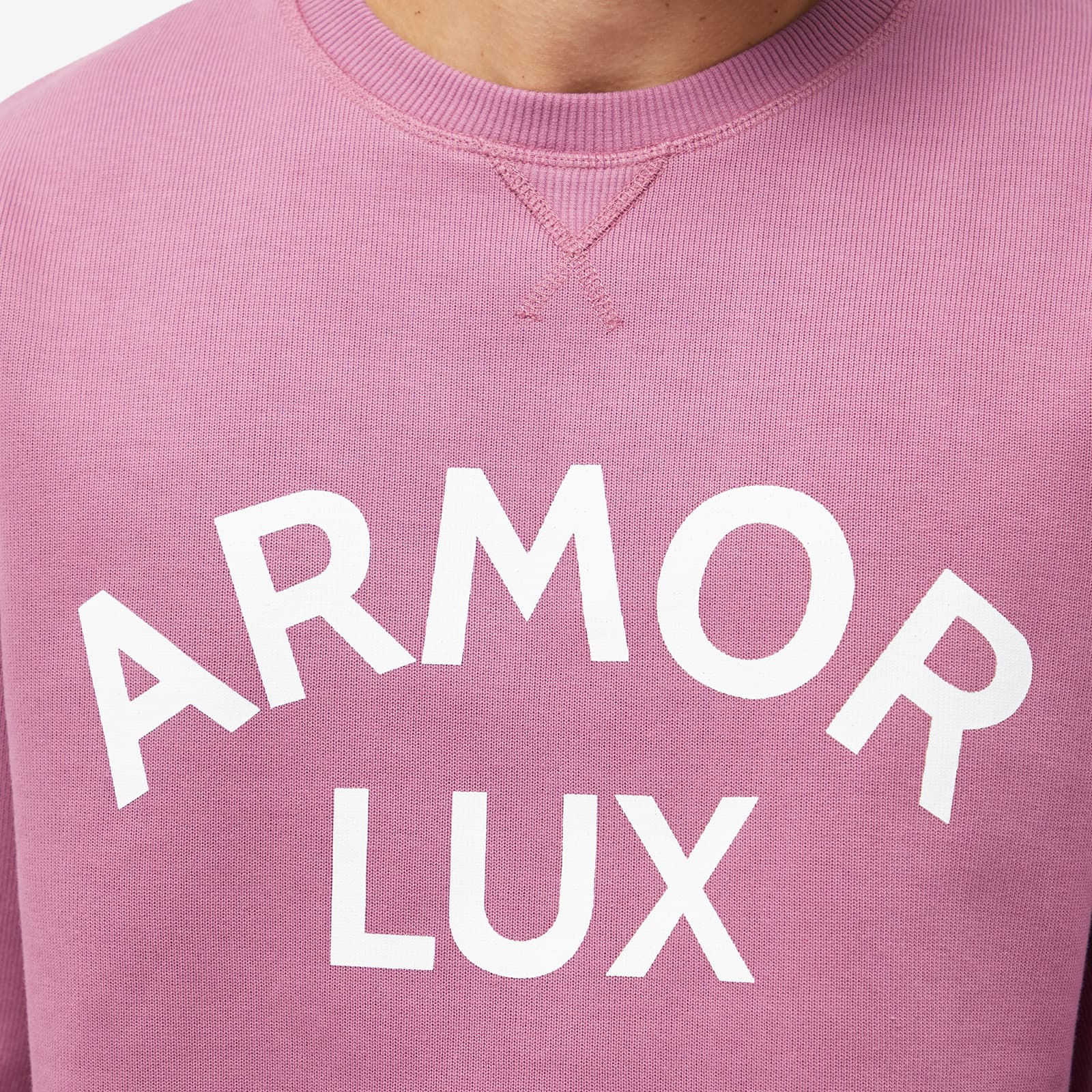 ArmorLux Organic Logo Crew Sweat Deep Purple END. (US)