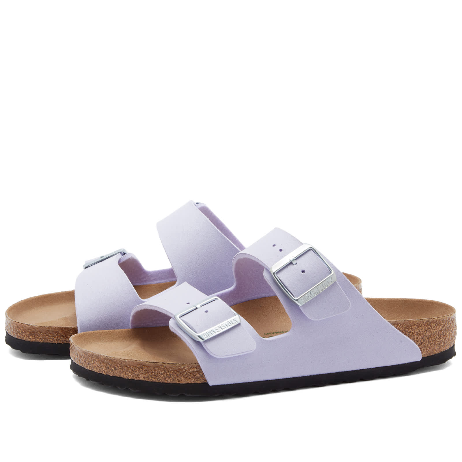 birkenstock arizona essentials purple fog