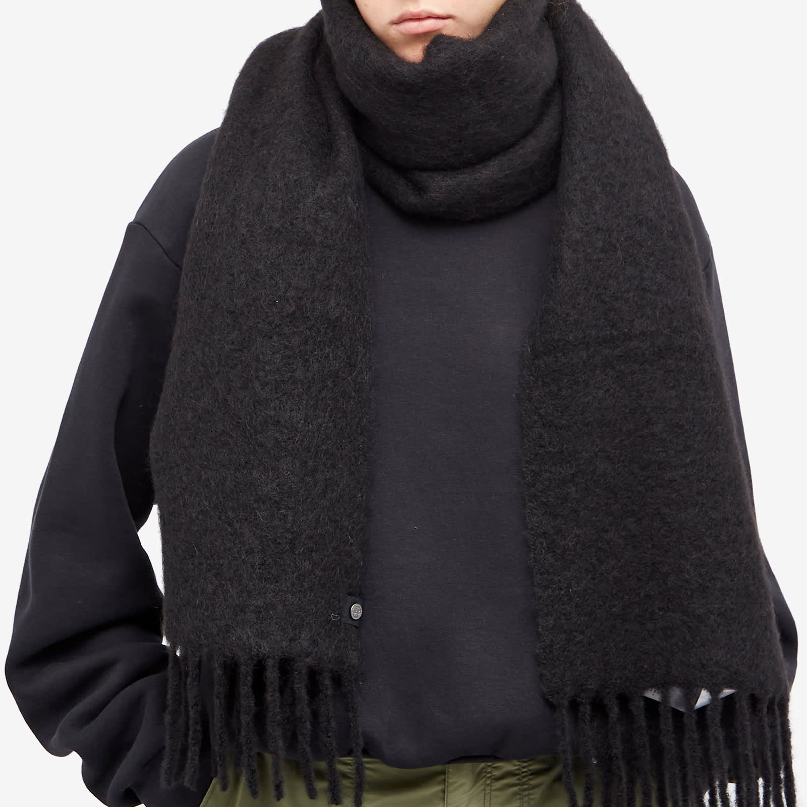 Canada Goose Alpaca Scarf - Black