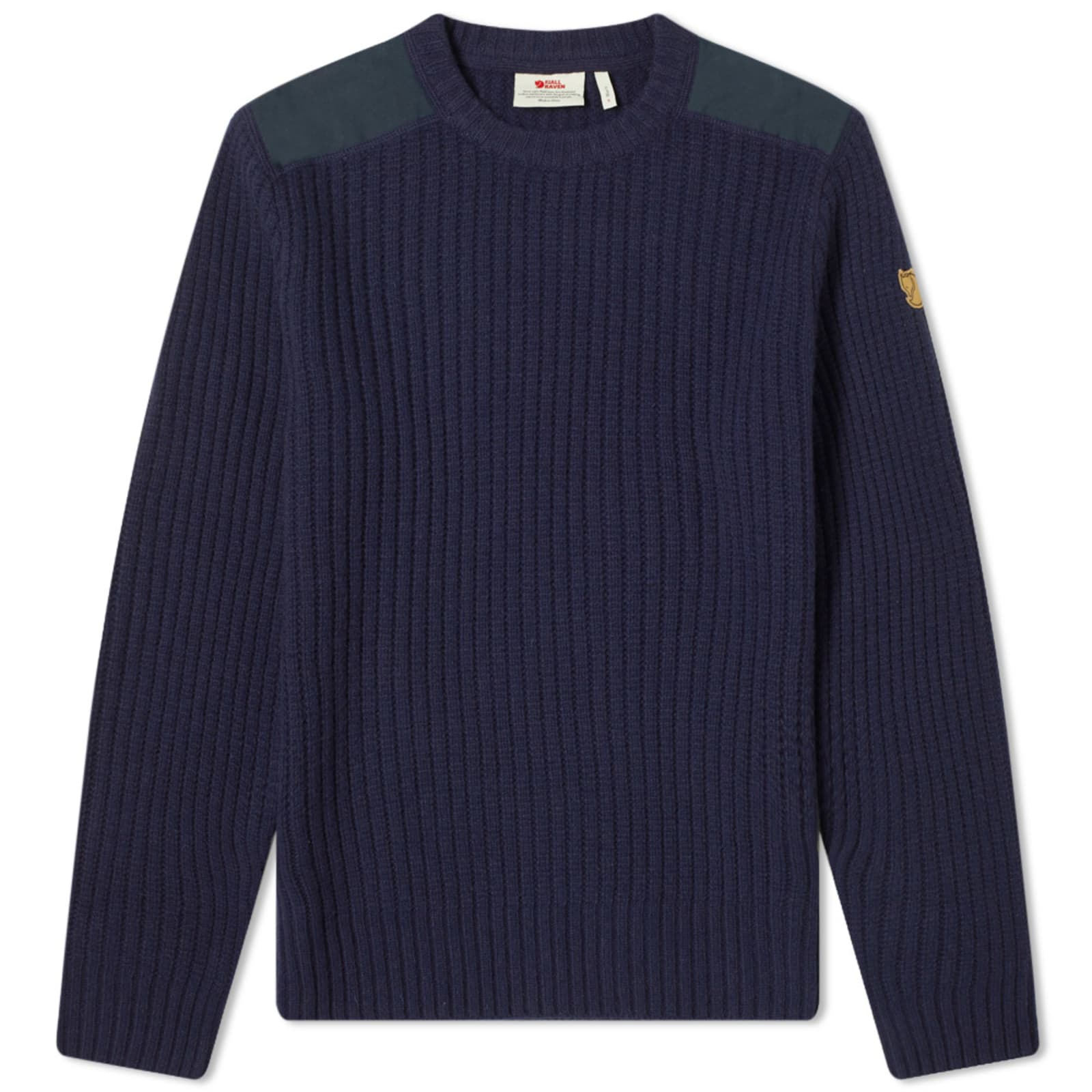 Fjällräven Singi Crew Knit Dark Navy | END. (US)