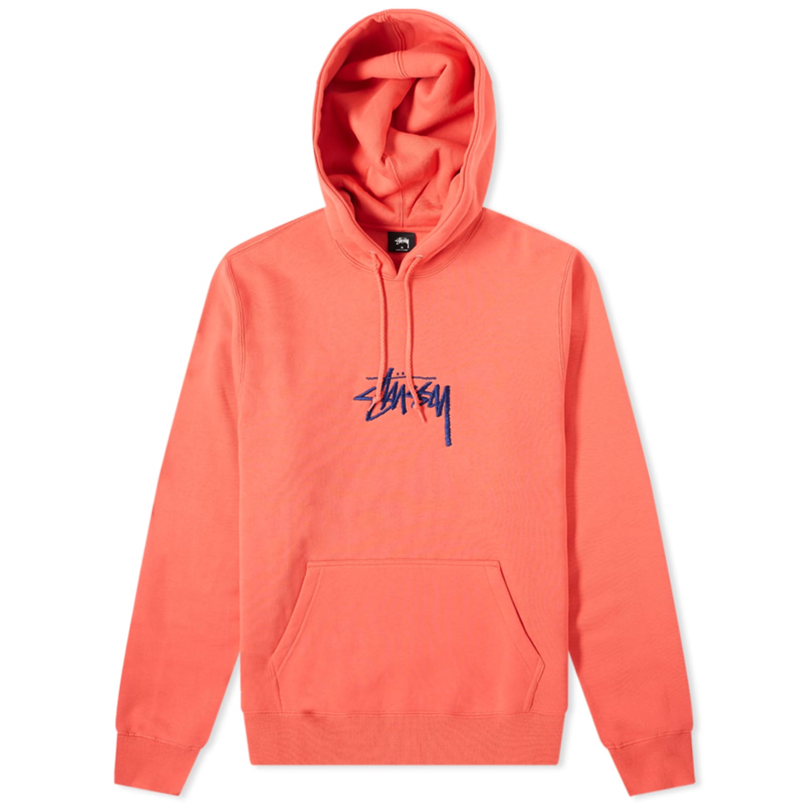 Sudadera Con Capucha Stussy Stock Logo Applique Pepper Sudadera