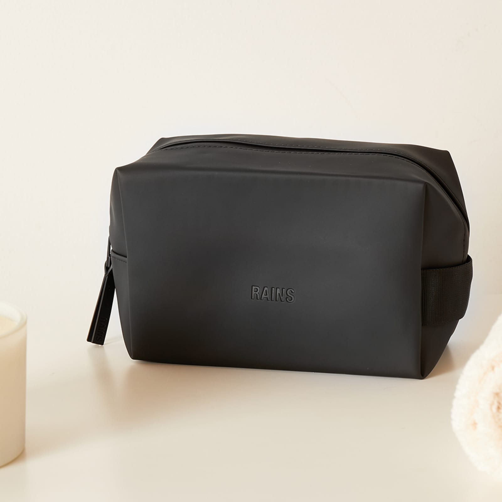 Rains Wash Bag Small Black END. (GB)