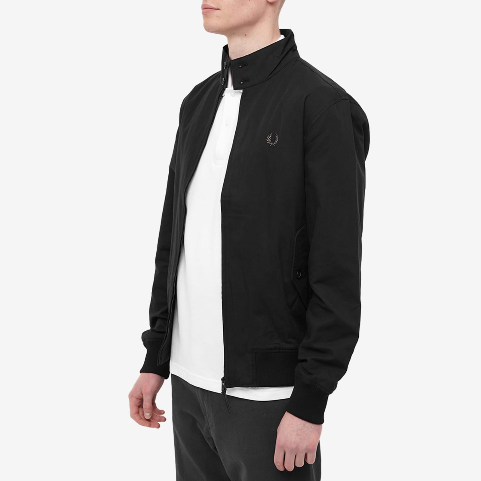 Fred Perry Harrington Jacket Black | END. (US)
