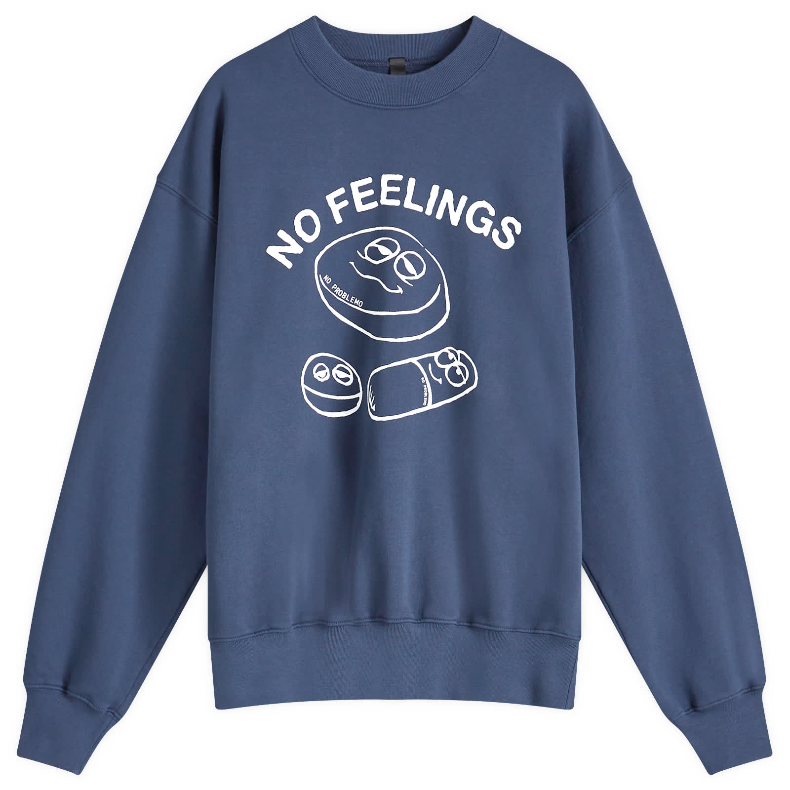 No Problemo Hard Feelings Crew Sweatshirt - Navy