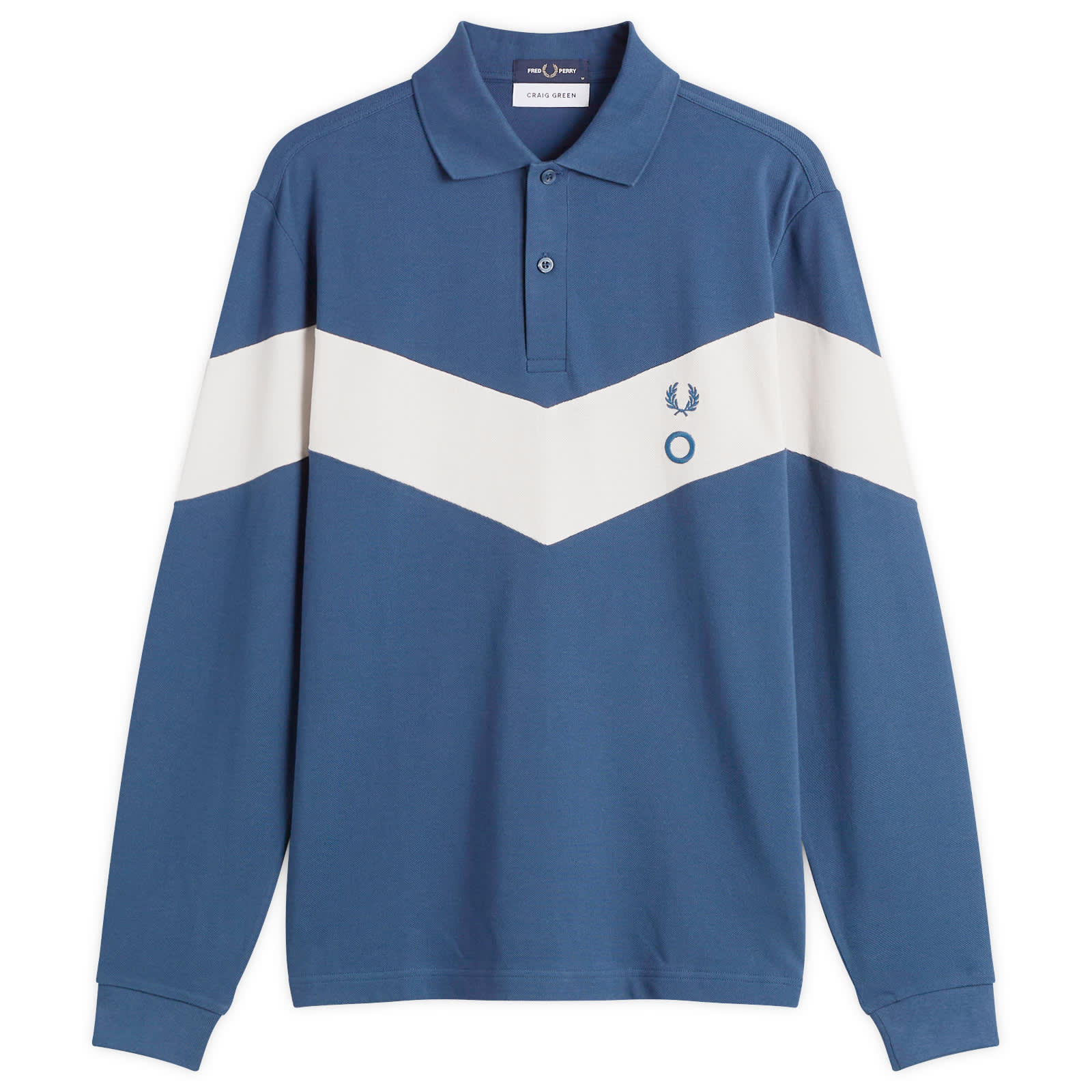 Fred Perry x Craig Green Graphic Polo Shirt - Insignia Blue