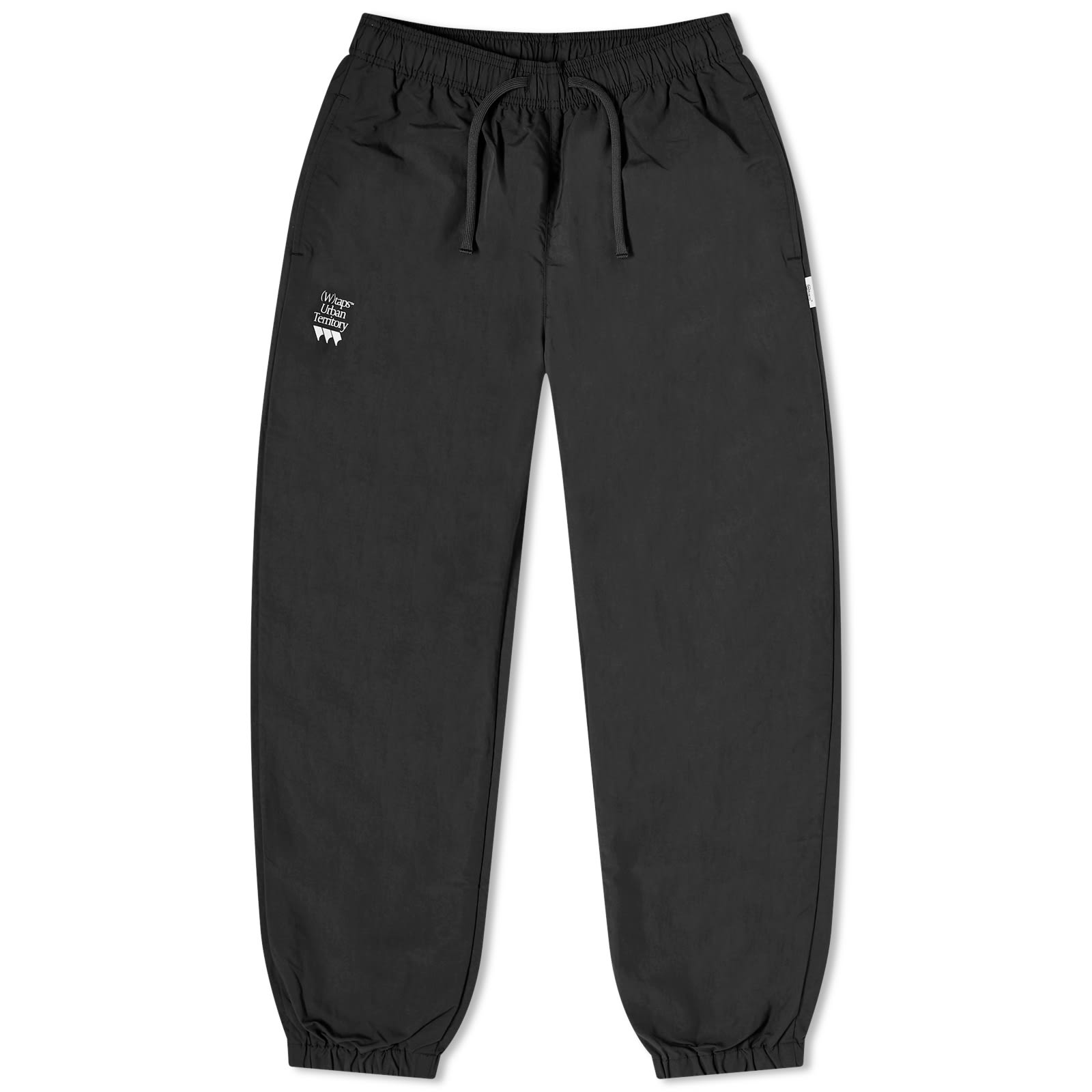 WTAPS 01 Nylon Track Pants Black END.