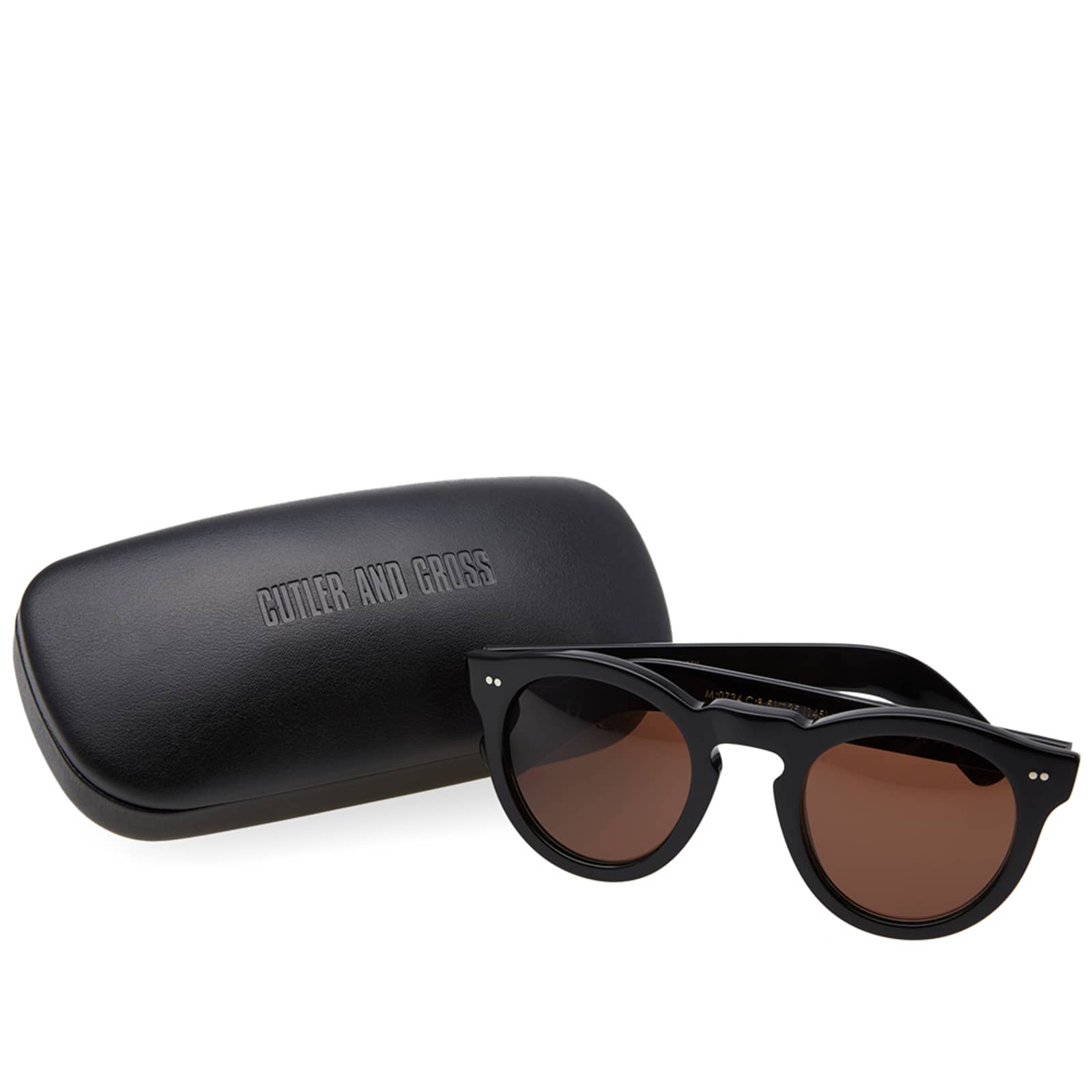 Cutler and Gross 0734 Sunglasses - Black