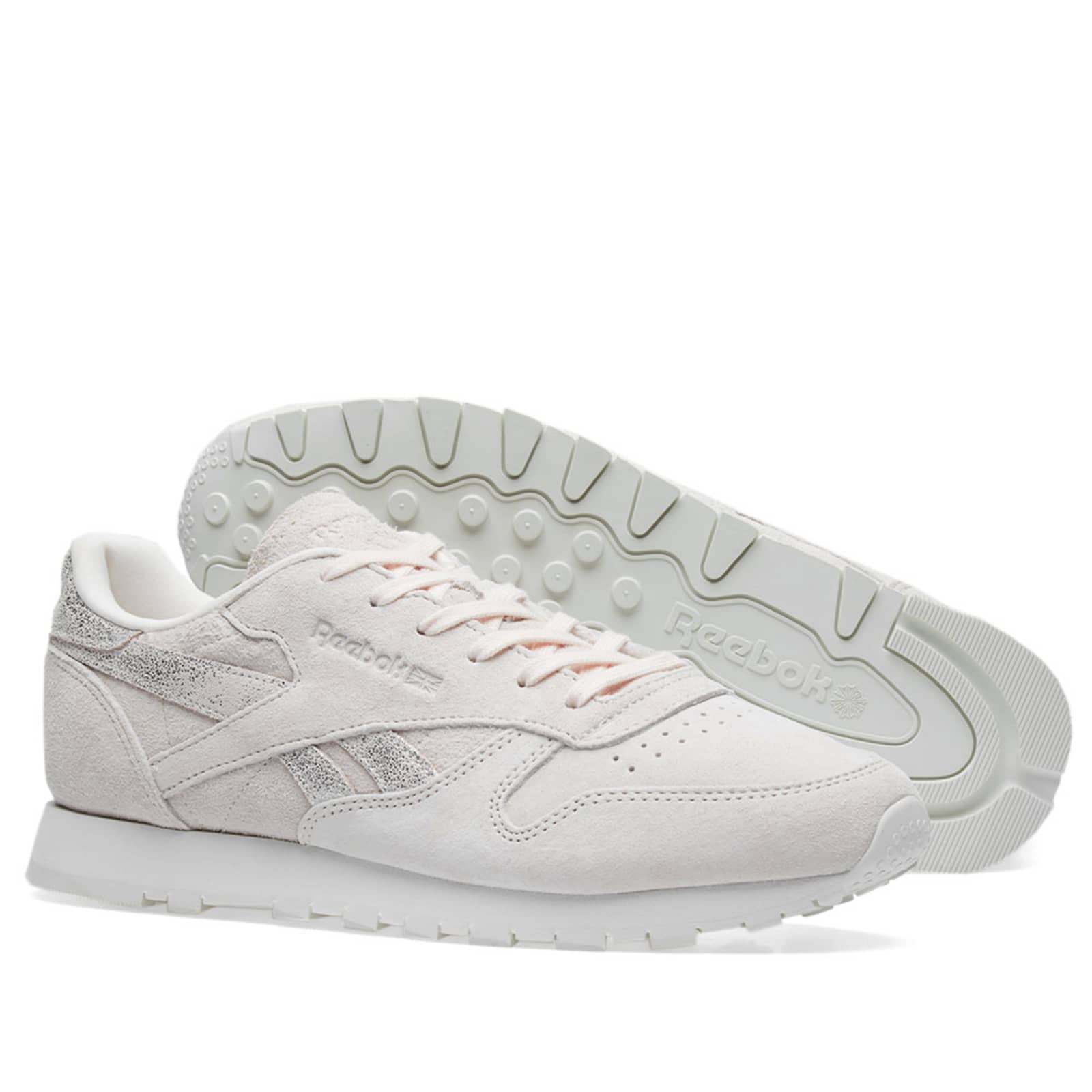 reebok classic leather shimmer black