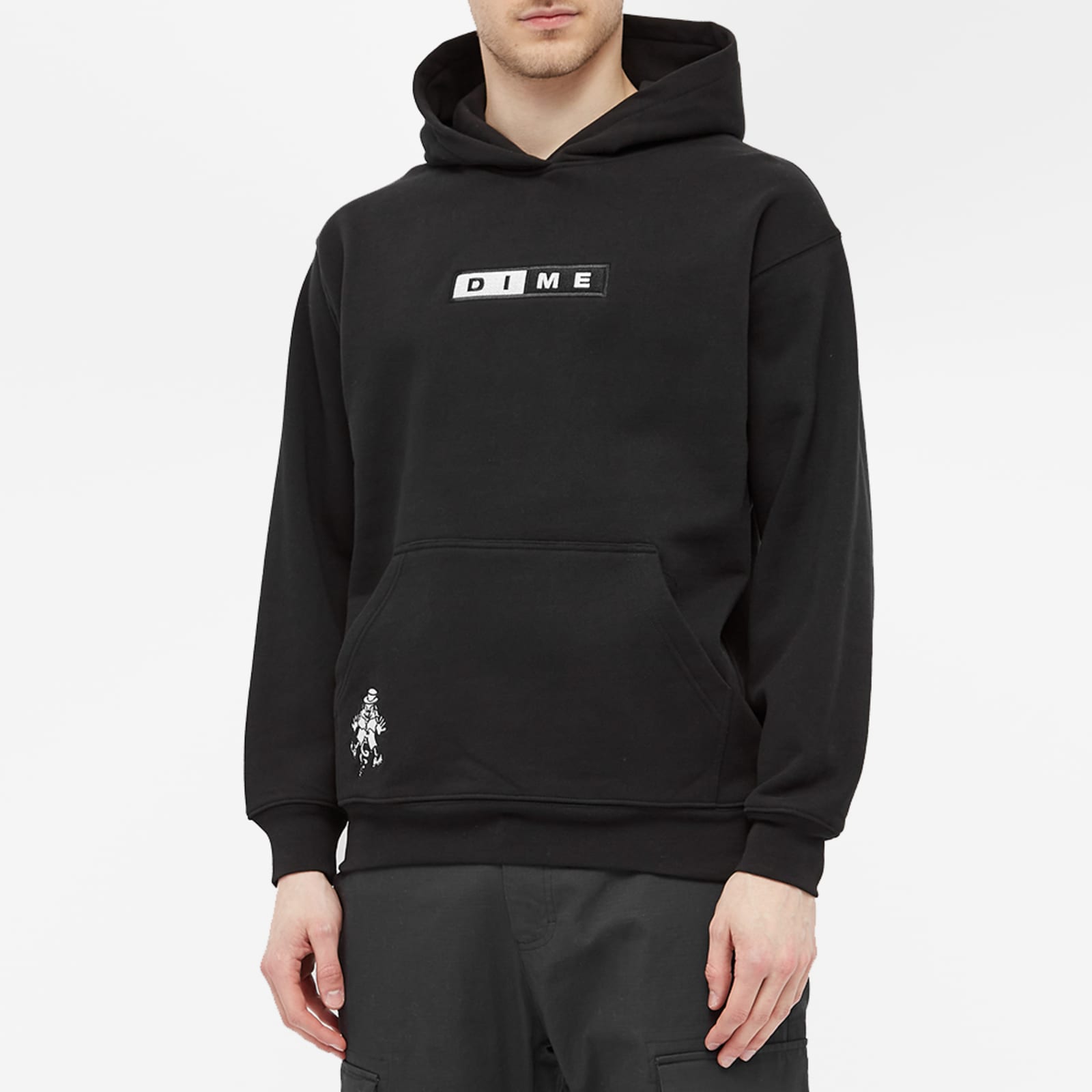 Dime black hoodie clearance