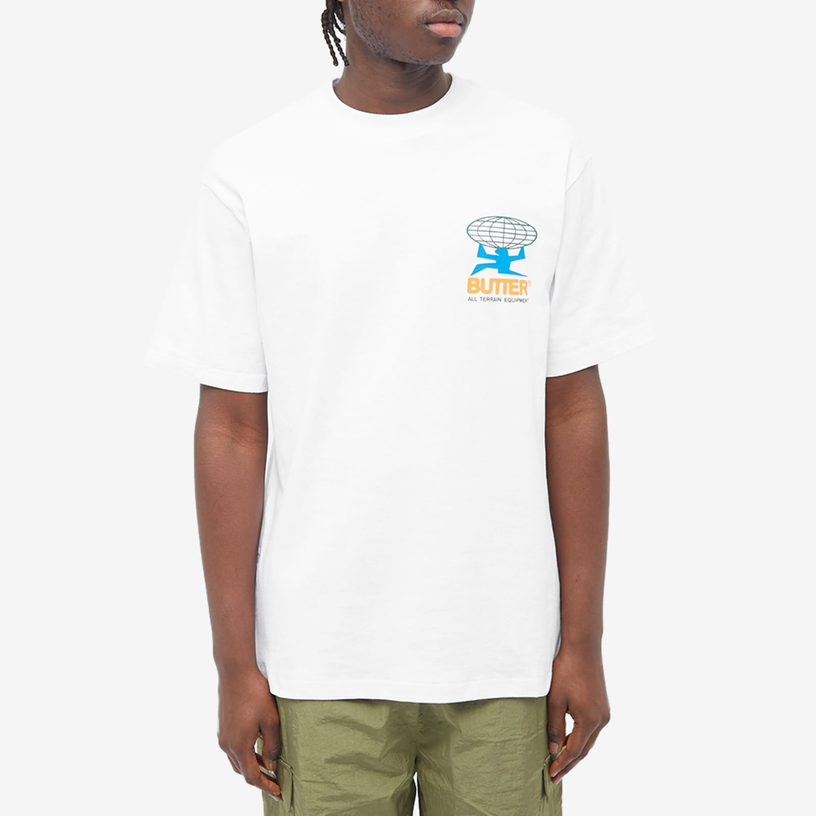 Butter Goods All Terrain TShirt White END. (GB)