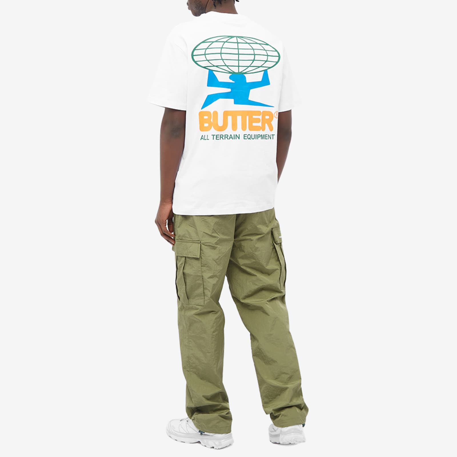 Butter Goods All Terrain TShirt White END. (UK)