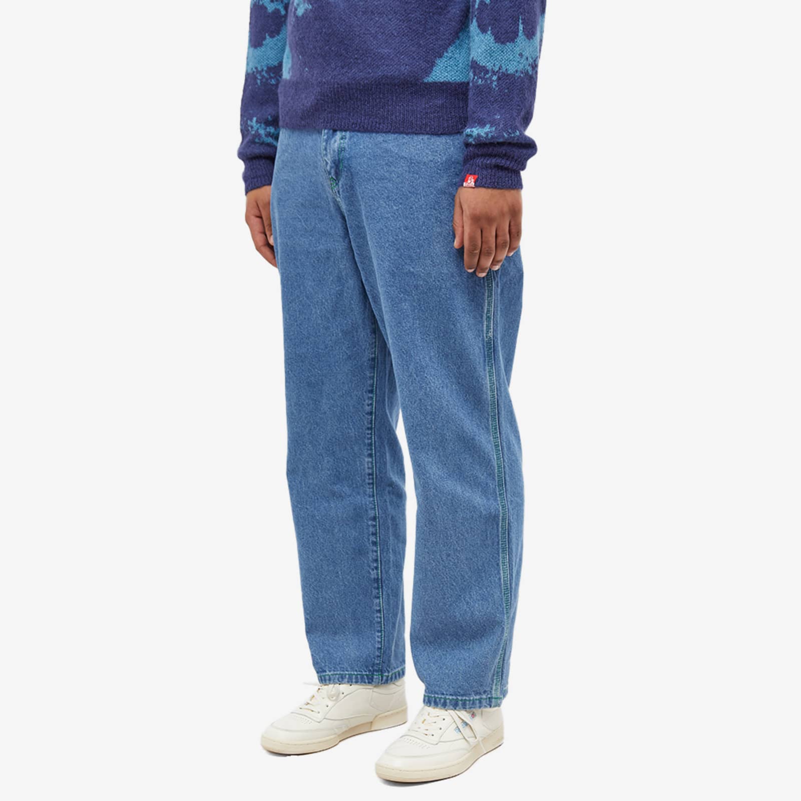 Butter Goods Martian Baggy Denim Jeans Washed Indigo END. (US)