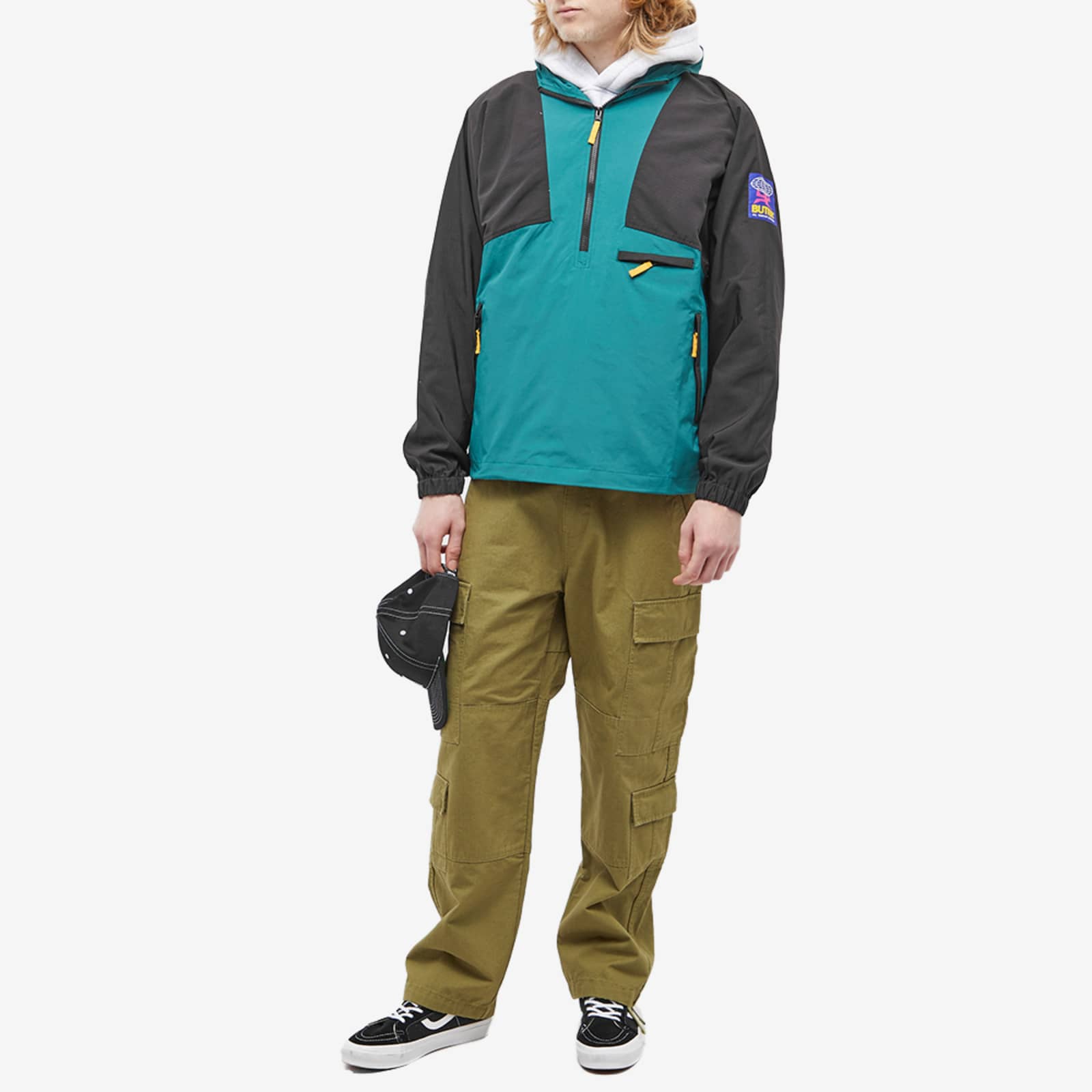 Butter Goods Terrain Jacket Black & Teal END.