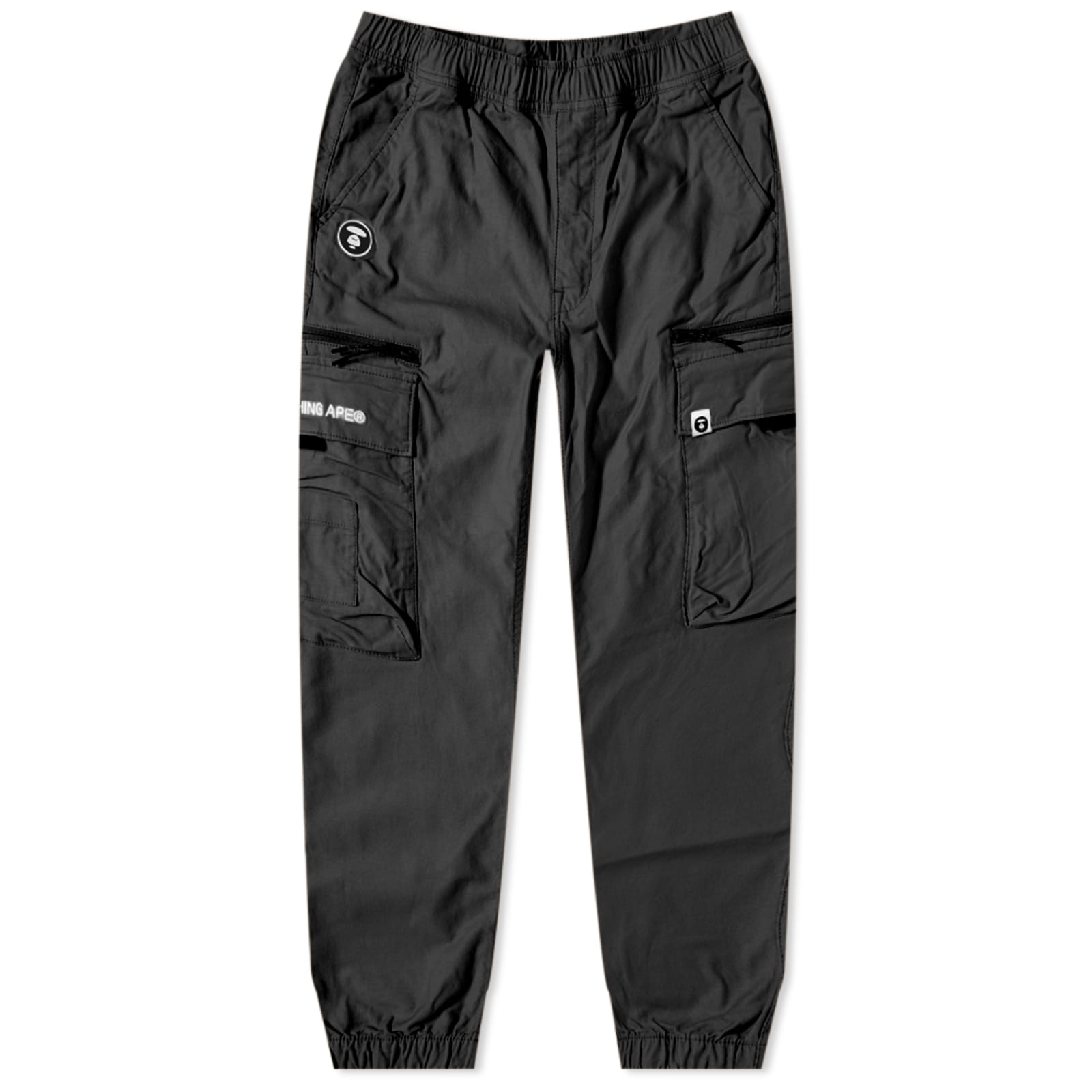 AAPE Woven Cargo Pant Black END.