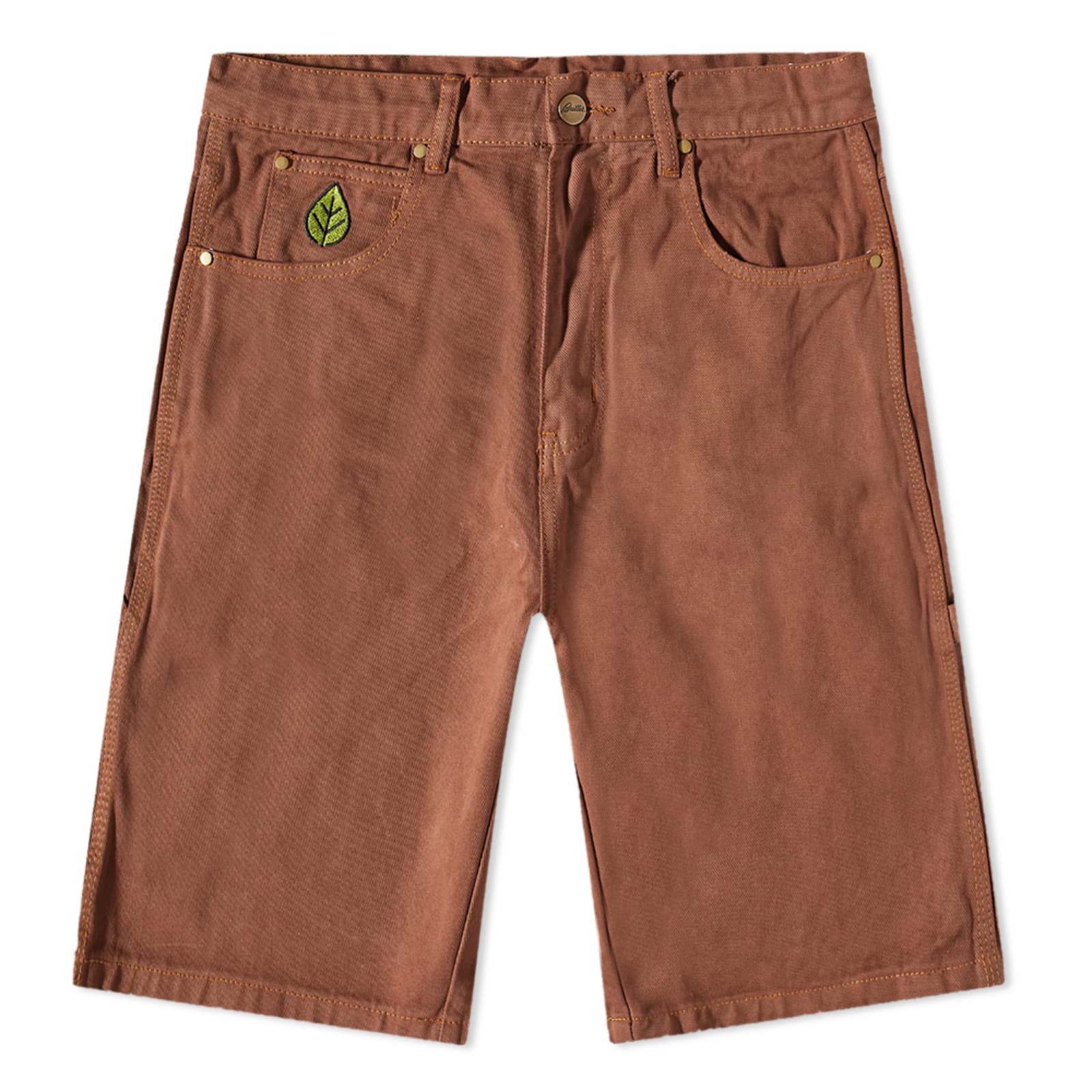 Butter Goods Weathergear Heavyweight Denim Shorts Brown END. (US)