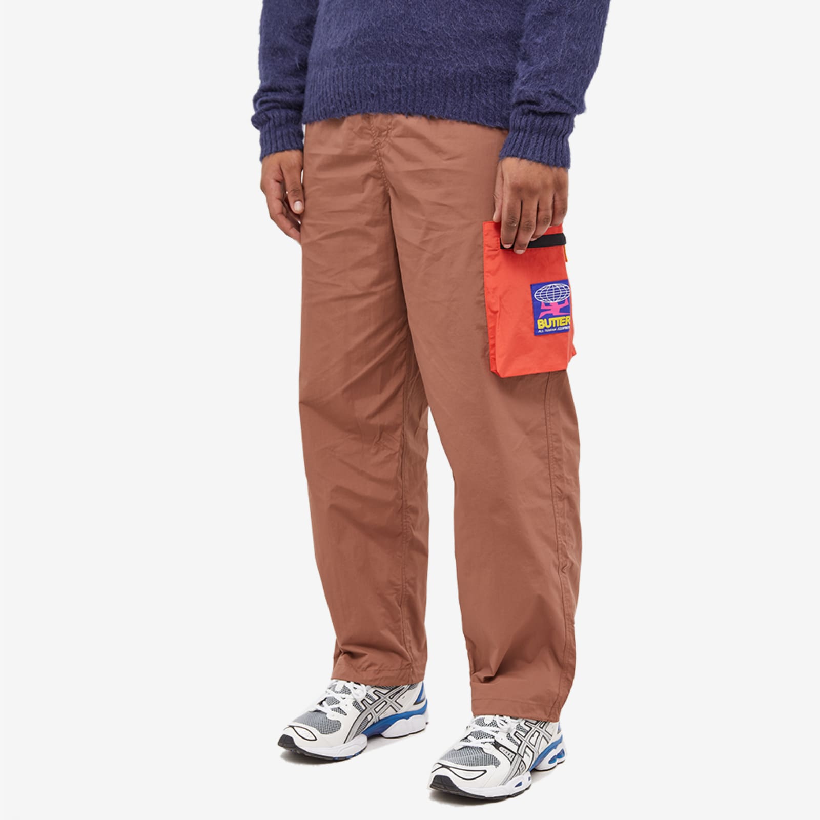 Butter Goods Terrain Cargo Pants Washed Wood & Orange END. (GB)