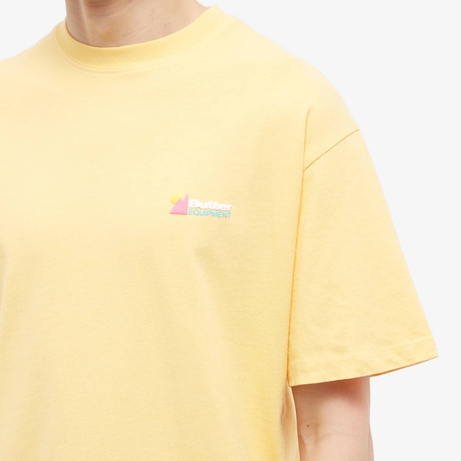 Butter Goods Heavyweight Pigment Dyed TShirt Custard END. (CN)