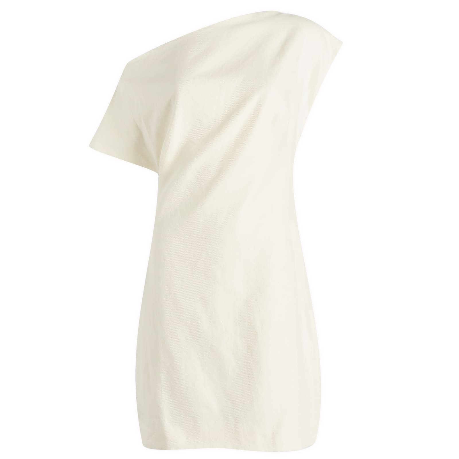 St. Agni Asymmetric Mini Dress - Ivory