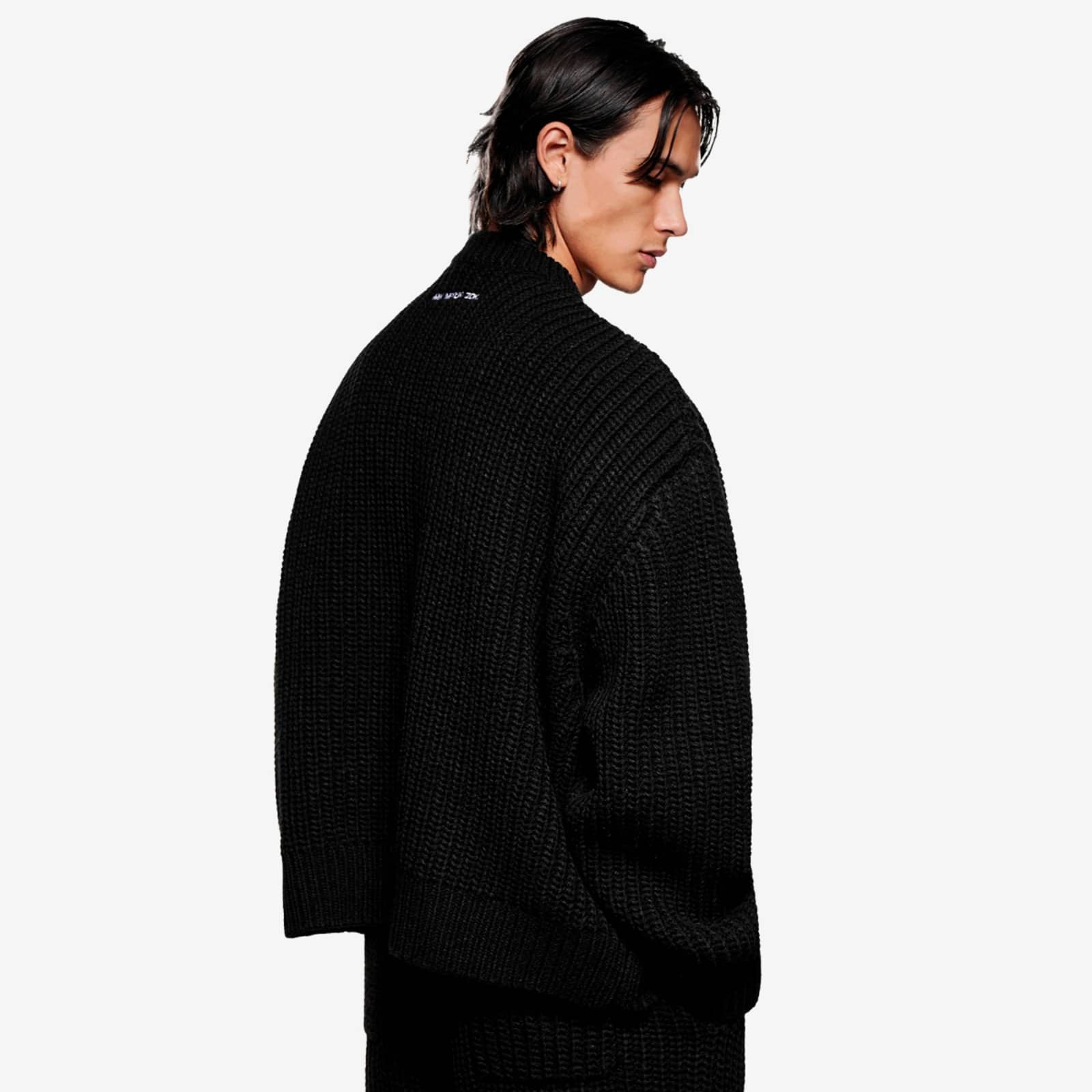 MKI Chunky Rib Knit Crewneck